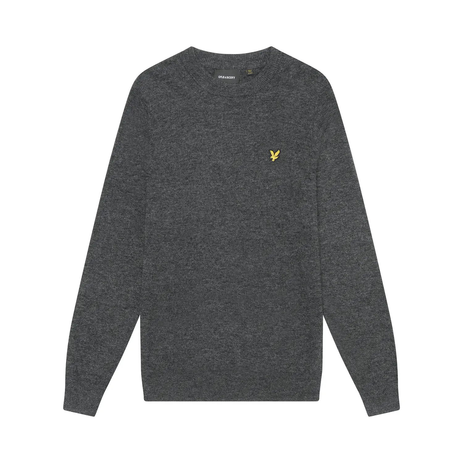 Wool jumper with round neck Lyle & Scott Blend