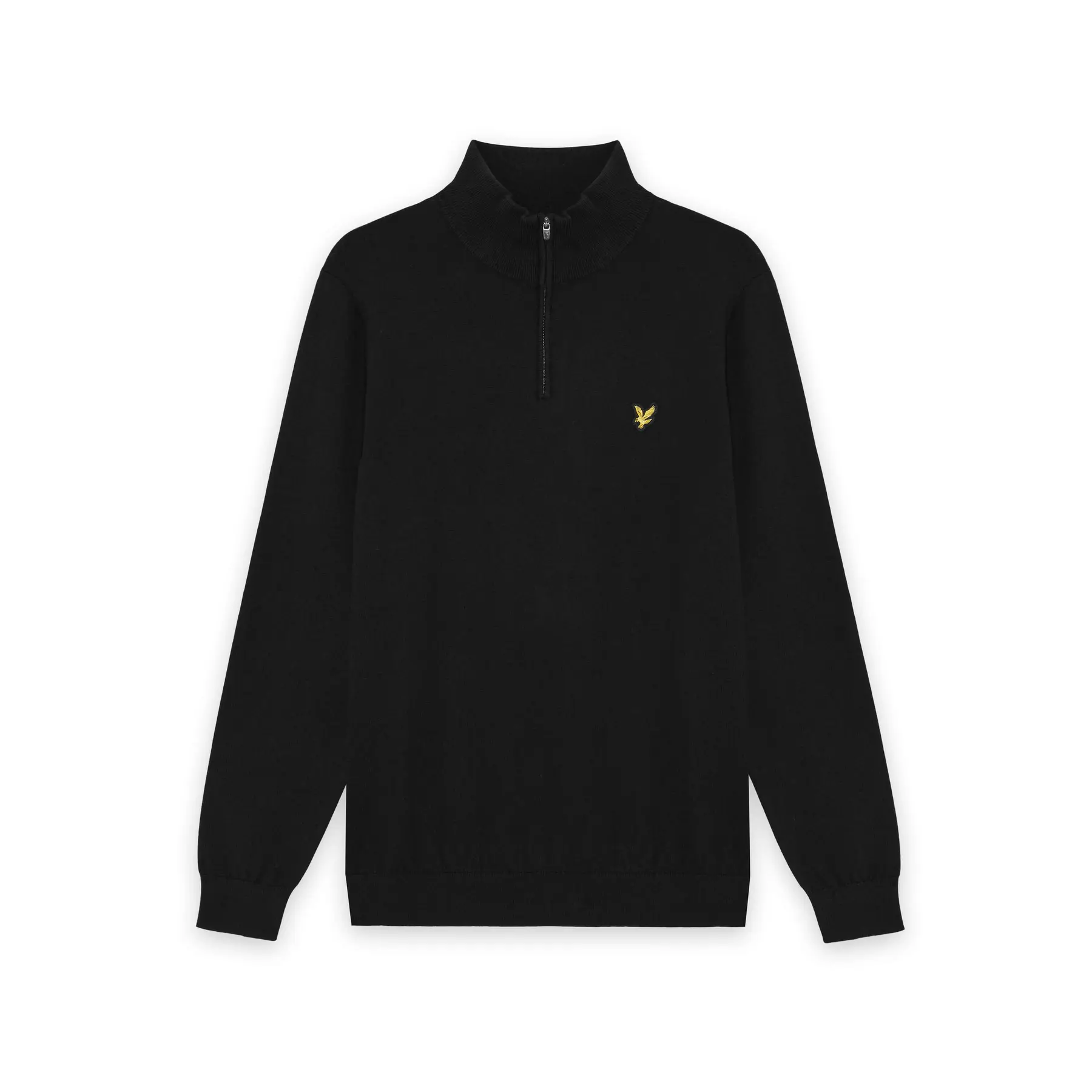 Lyle & Scott Noir Pullover Mit Kragen