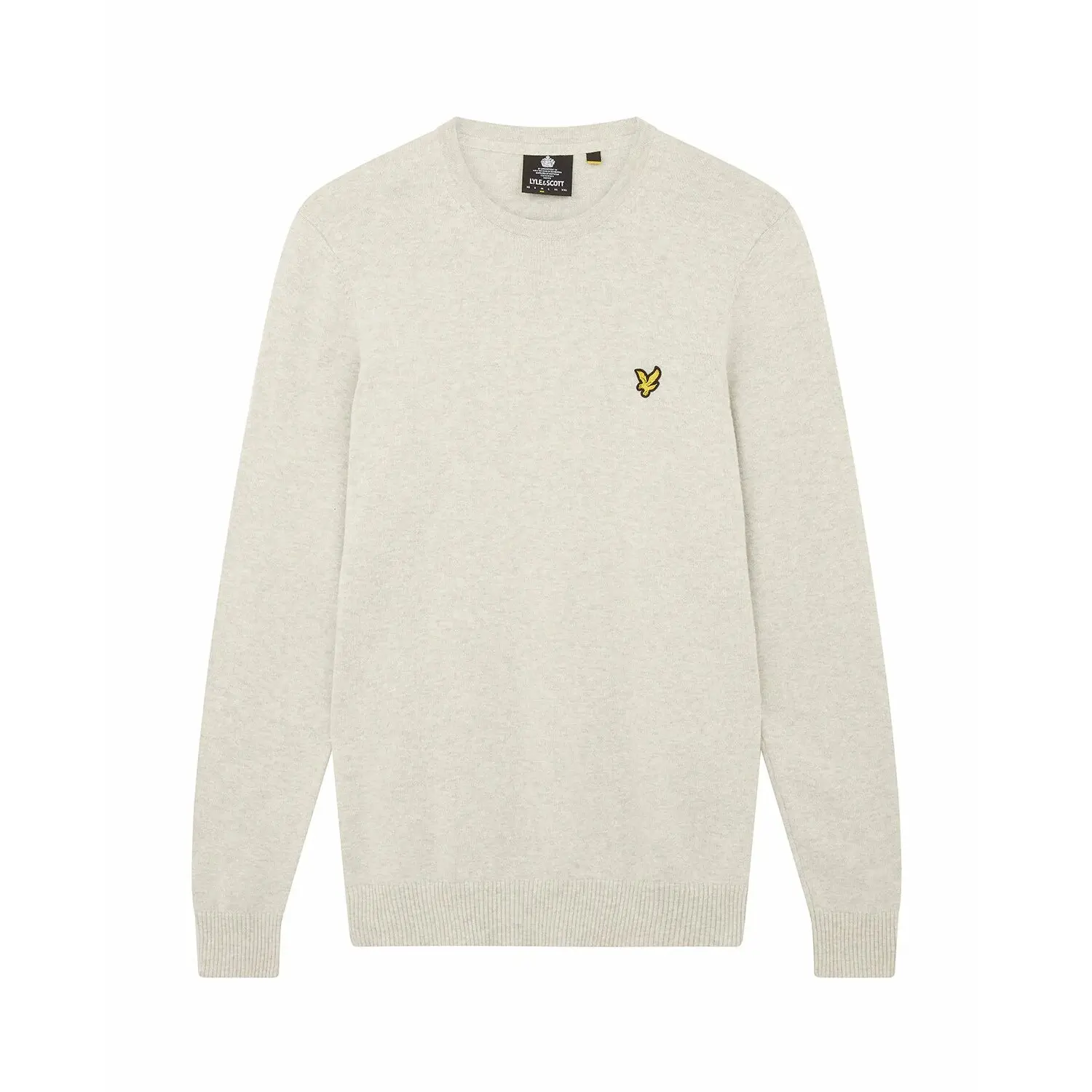 Pullover mit Rundhalsausschnitt aus Merino-Baumwolle Lyle & Scott