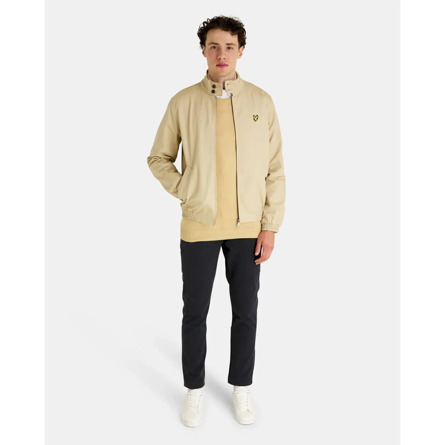 Pullover mit Rundhalsausschnitt Merino Lyle & Scott
