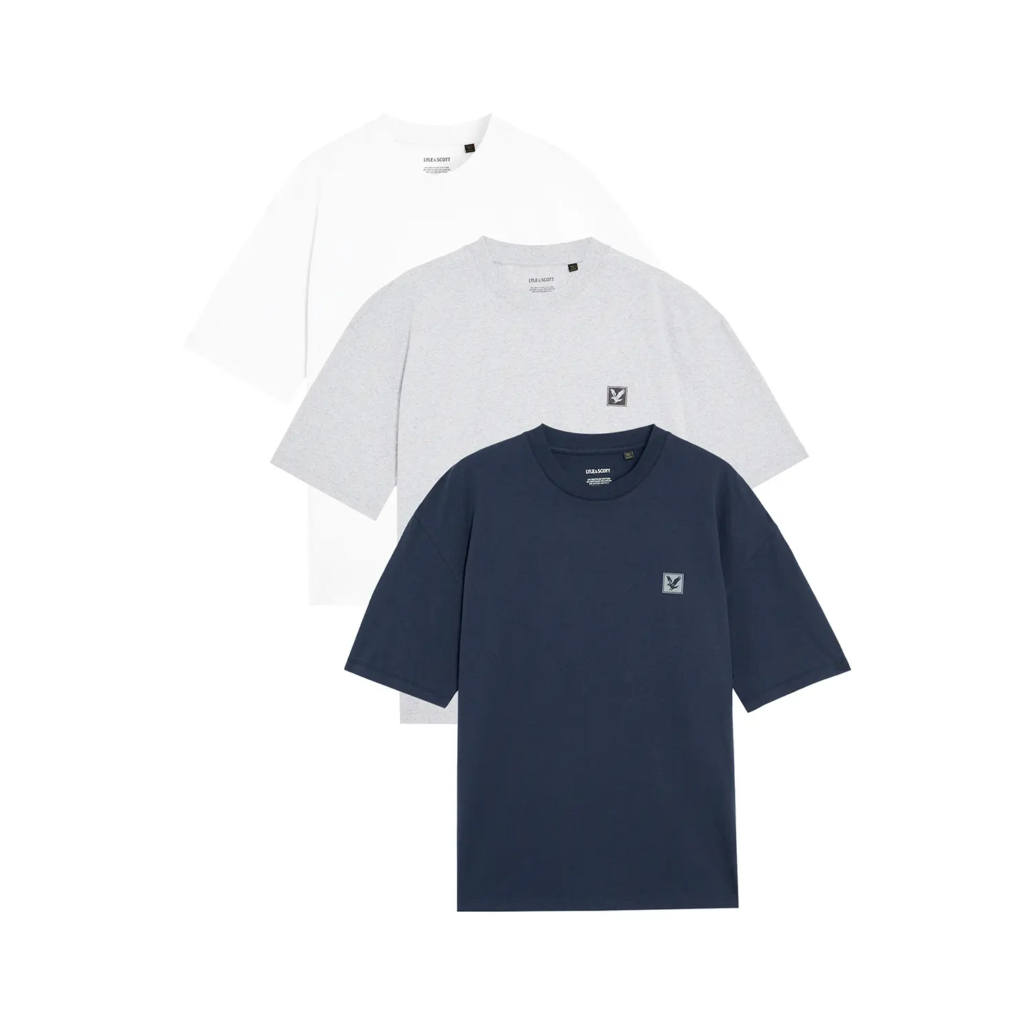 T-shirt Lyle & Scott Relaxed (x3)