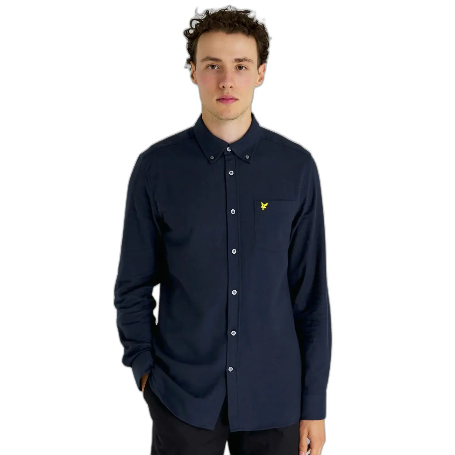 Lyle & Scott Blue Plain Shirt