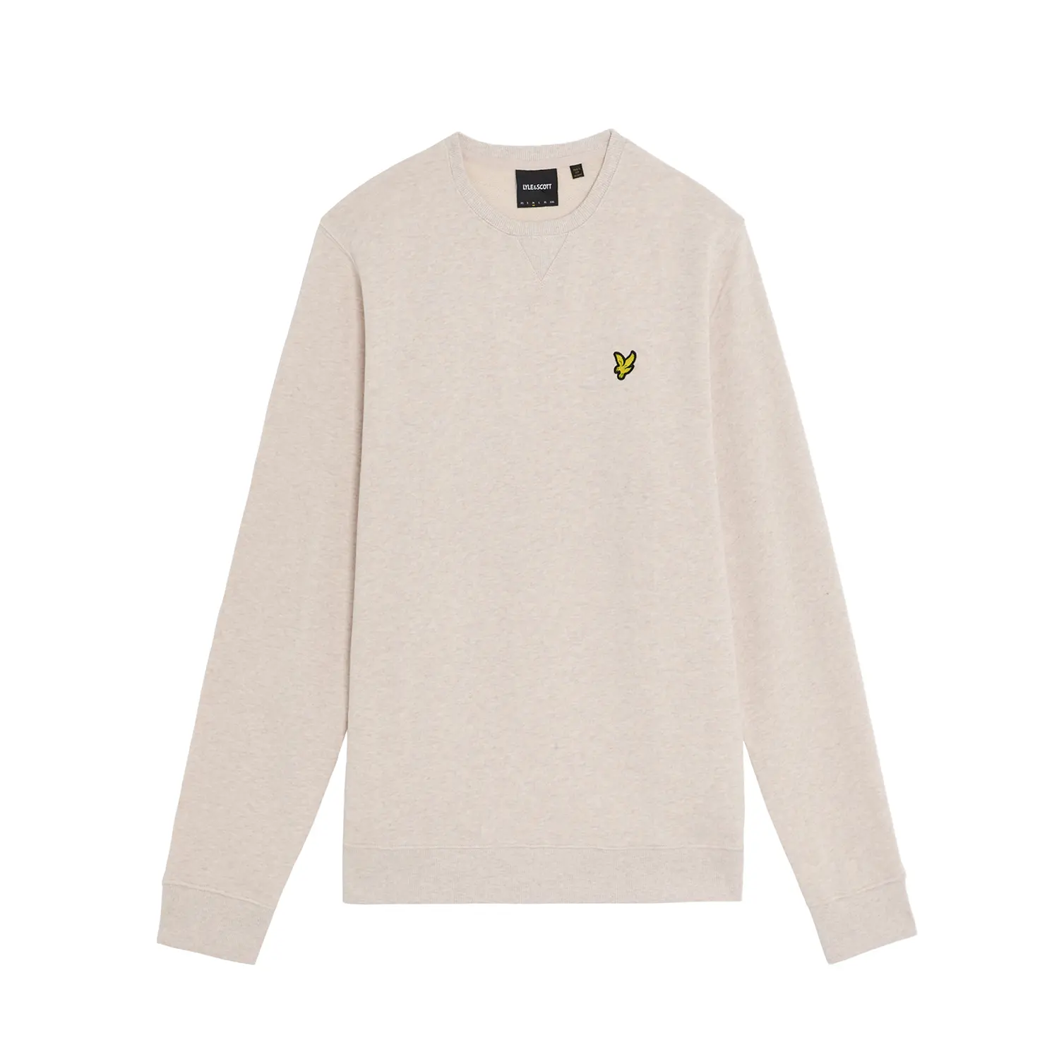 Felpa girocollo mélange Lyle & Scott