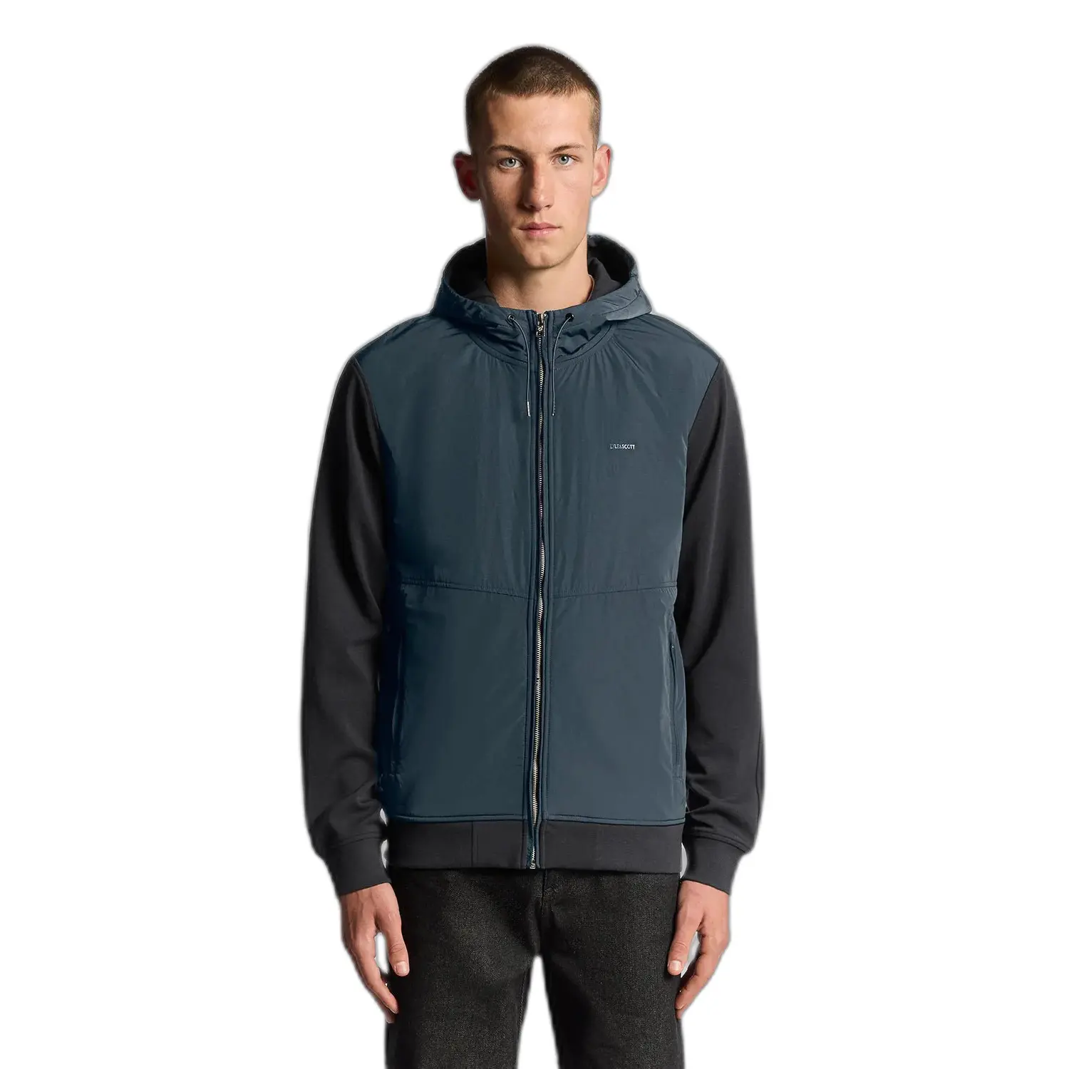 Hybrid-Hoodie mit halb Raglanärmeln Lyle & Scott