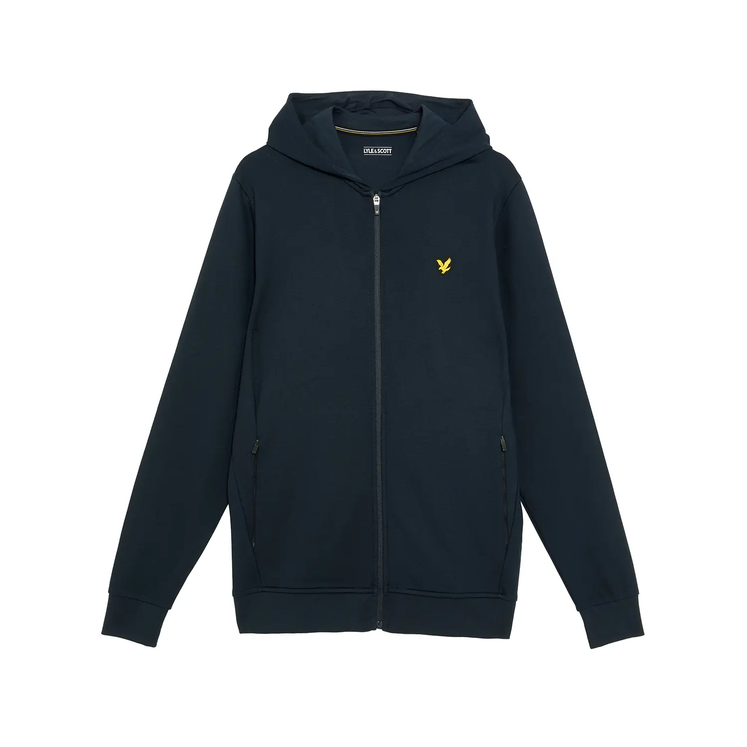Fleece Kapuzen-Sweatshirt mit durchgehendem Reißverschluss Lyle & Scott