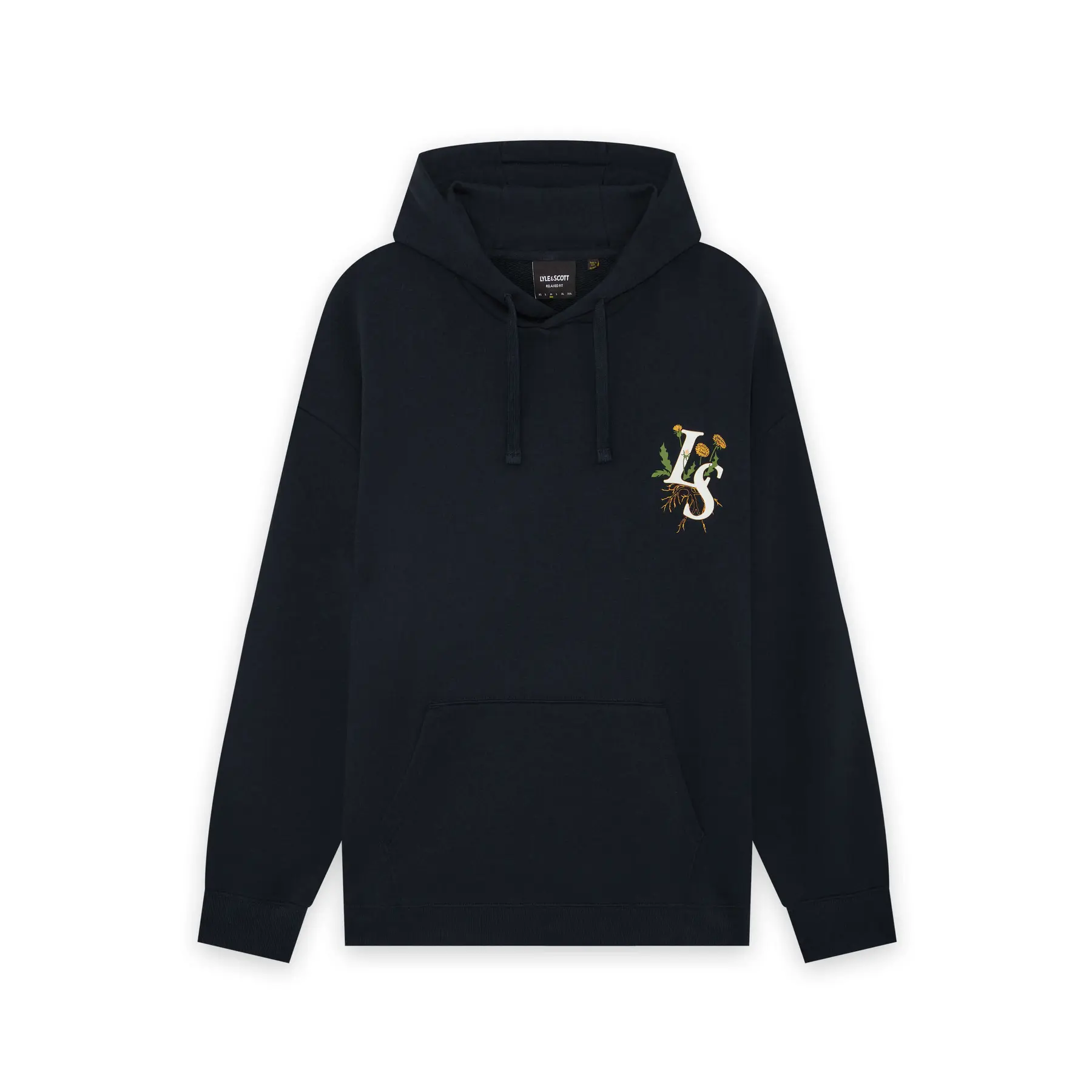 Hoodie Lyle & Scott Dandelion Script Graphic