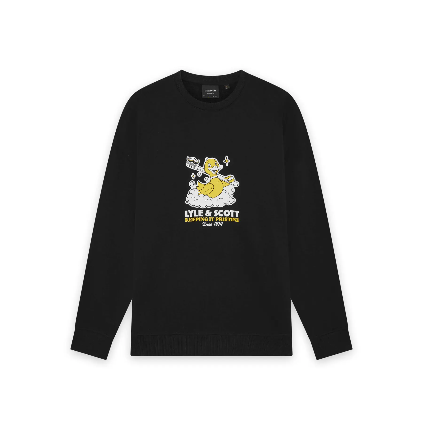 Grafik Sweatshirt Lyle & Scott Rubber Duck