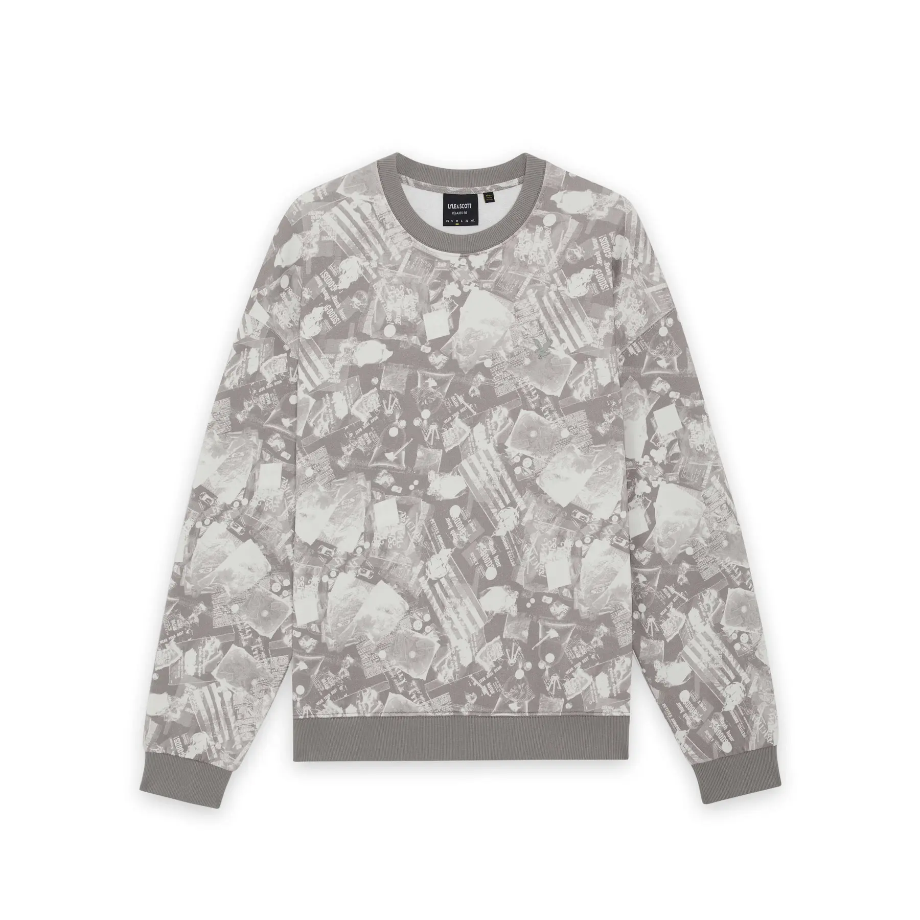 Lyle & Scott Gris Sweatshirt Industrial