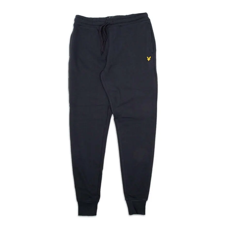 Lyle & Scott Uomo Blu Pantaloni Running Sweatpant