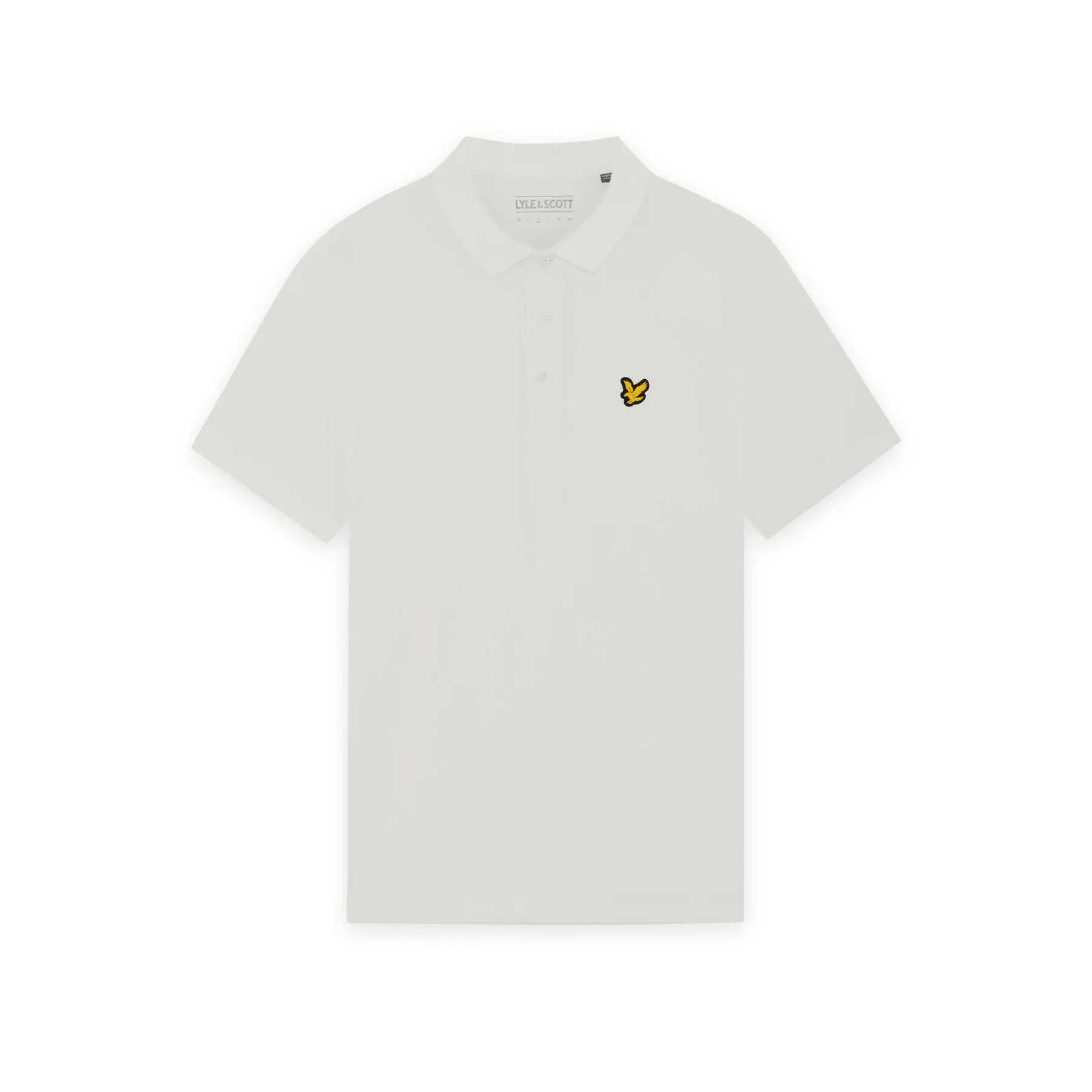 Lyle & Scott Weiß Polo-Shirt Core