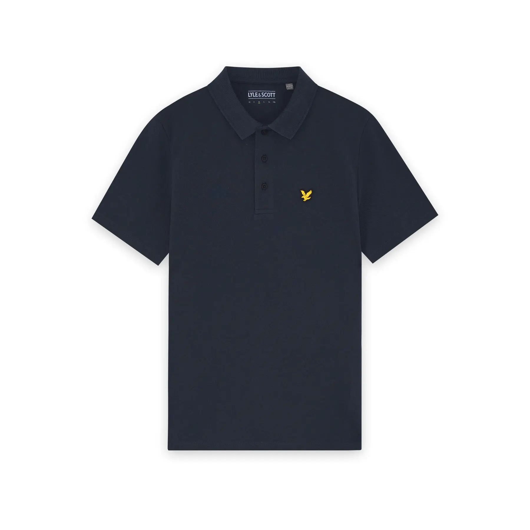Lyle & Scott Blau Polo-Shirt Core