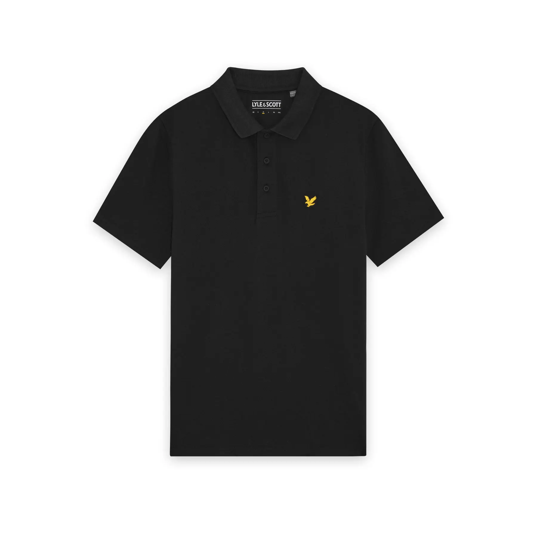Lyle & Scott Schwarz Polo-Shirt Core