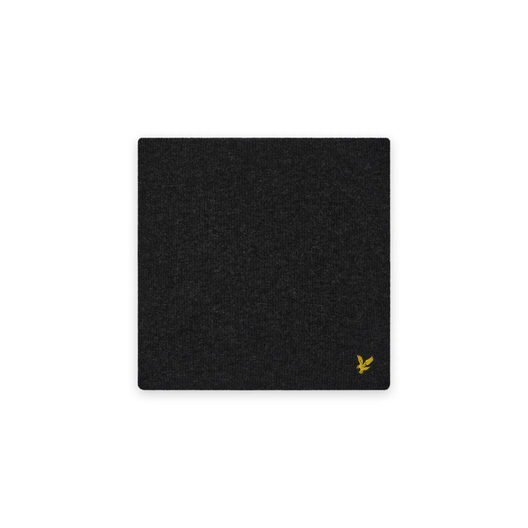 Lyle & Scott Black Scarf Lambswool