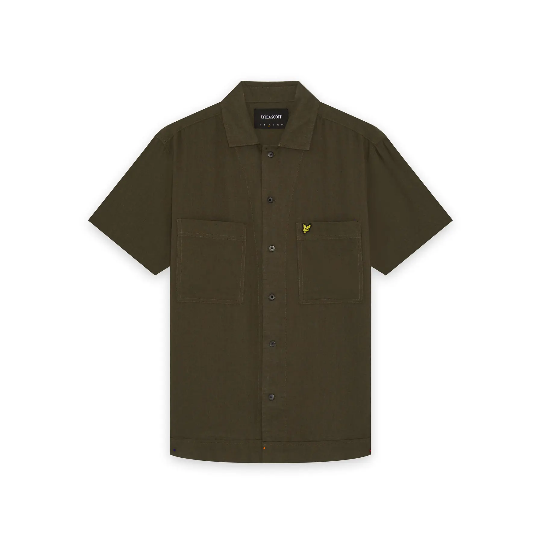 Camicia a col cubano Lyle & Scott