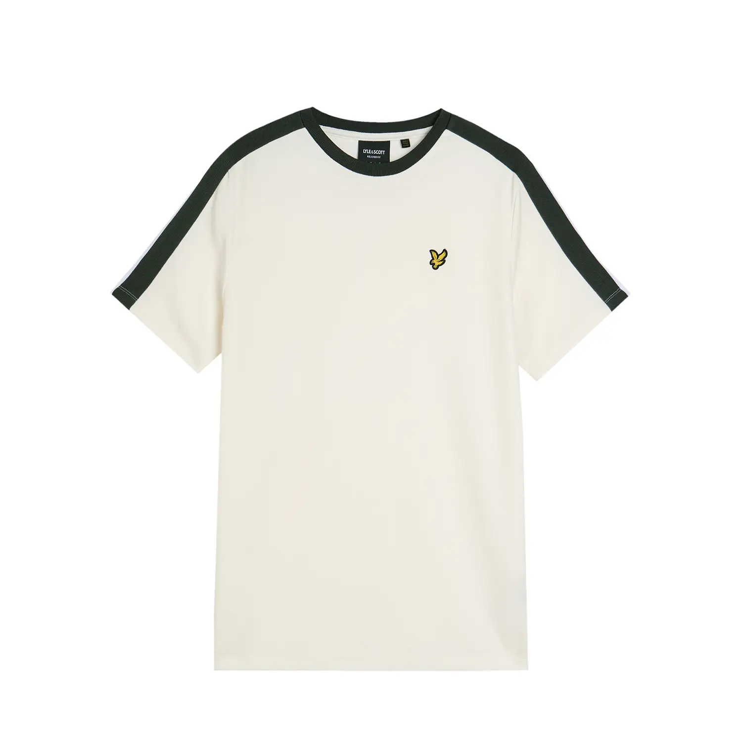 T-shirt con banda a contrasto Lyle & Scott