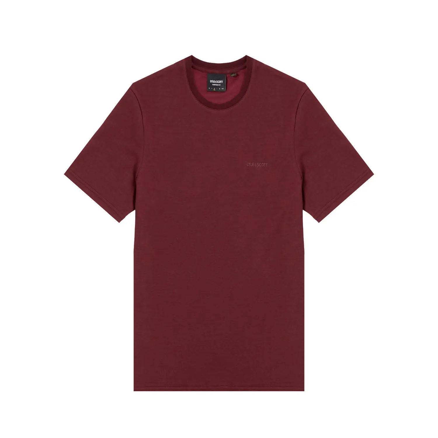 T-shirt con logo a rete Lyle & Scott