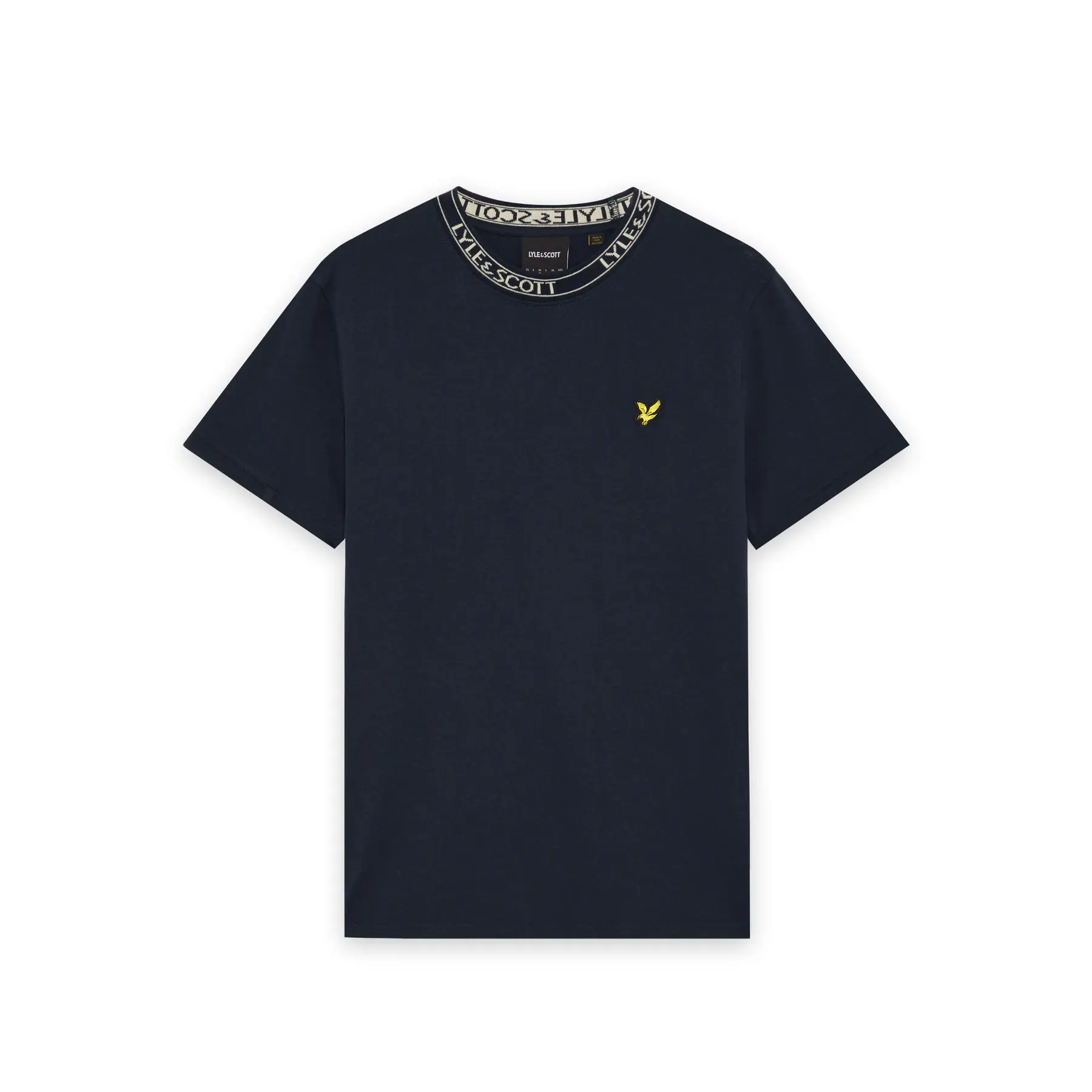 T-shirt a coste Lyle & Scott
