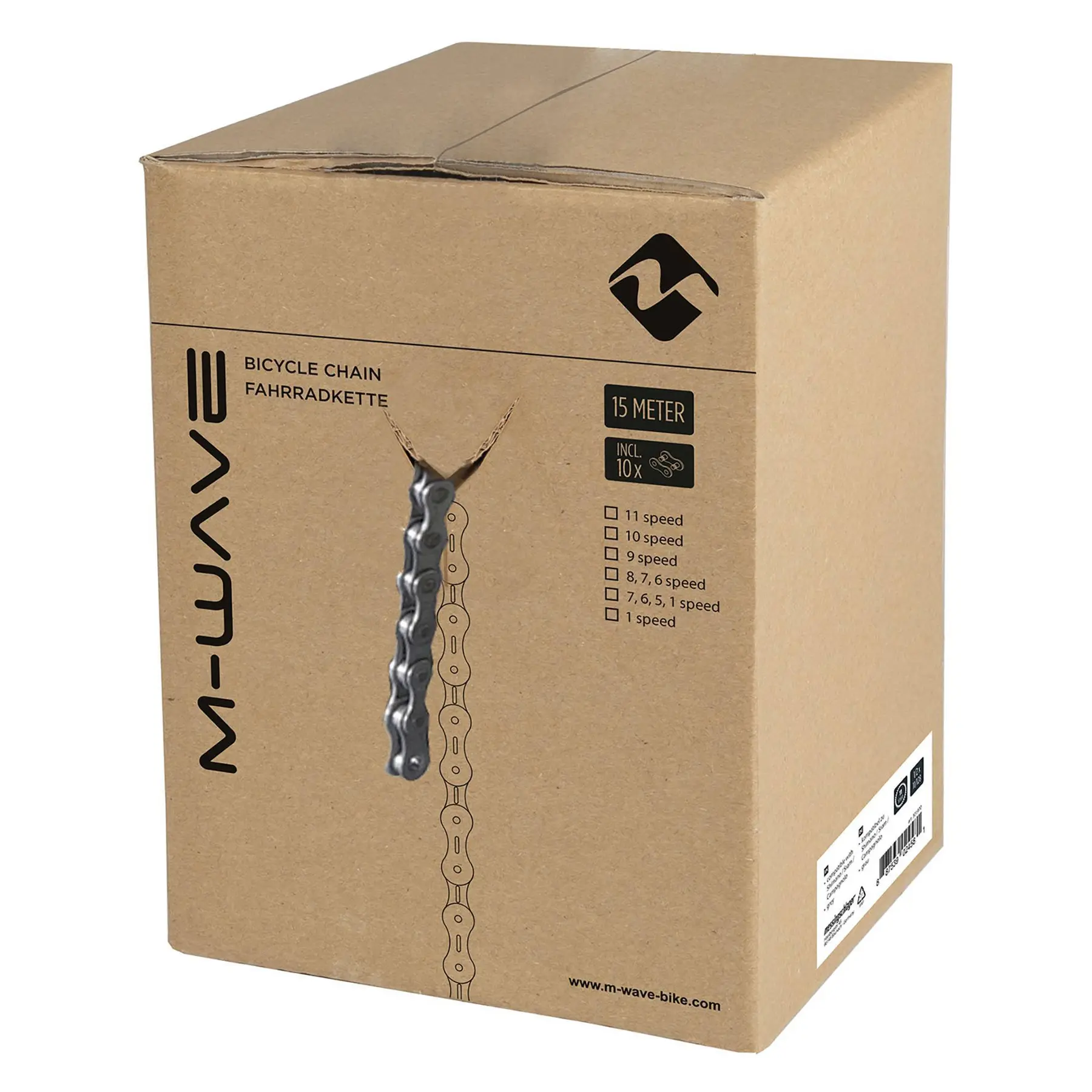 Kanaal M-Wave Shimano, Sram & Campagnolo
