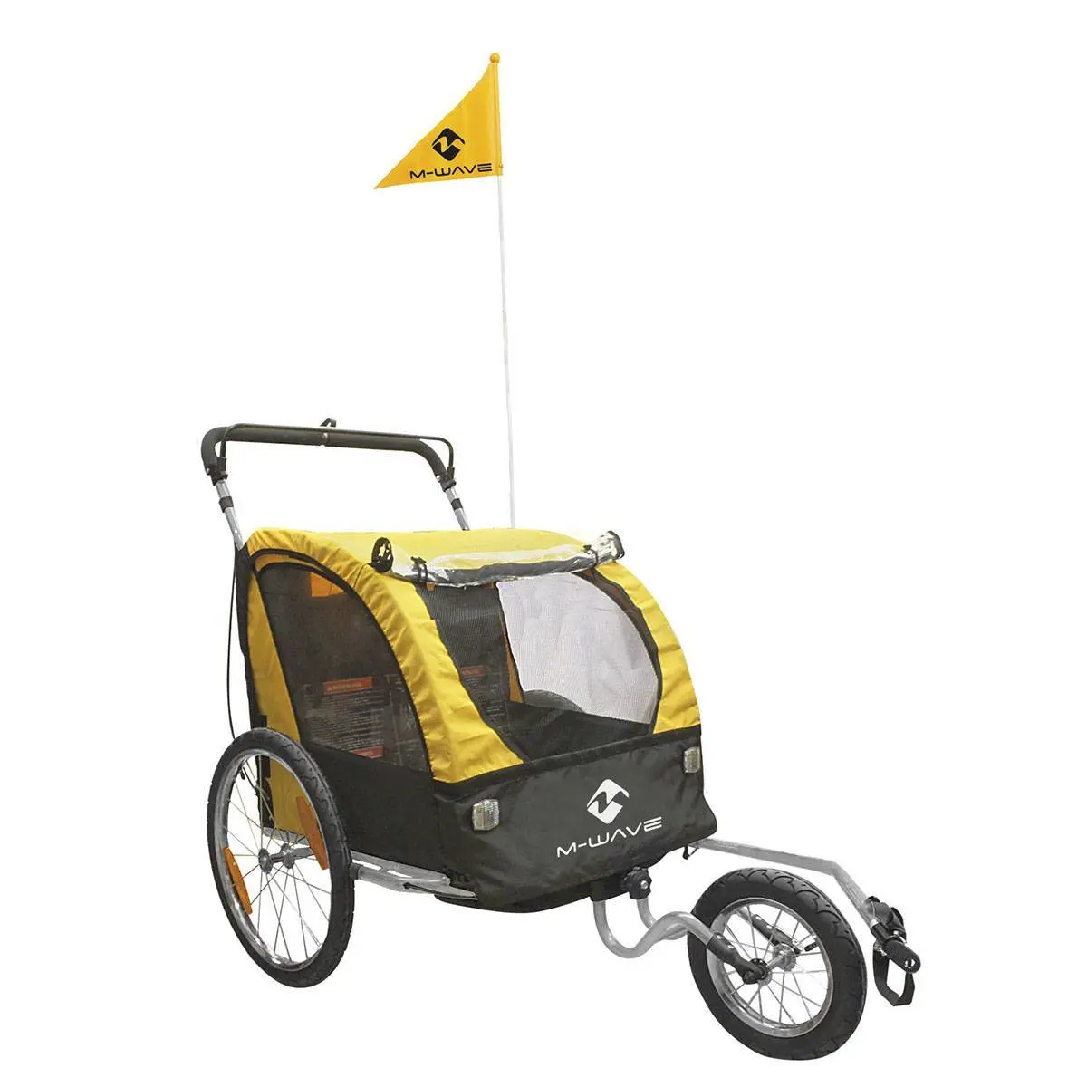 3-in-1 kinder aanhanger M-Wave Stalwart