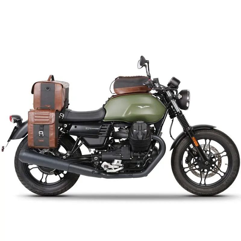 Portaborse laterale motoshad serie sr caffè racer moto guzzi v7 821 (da 17 a 20)
