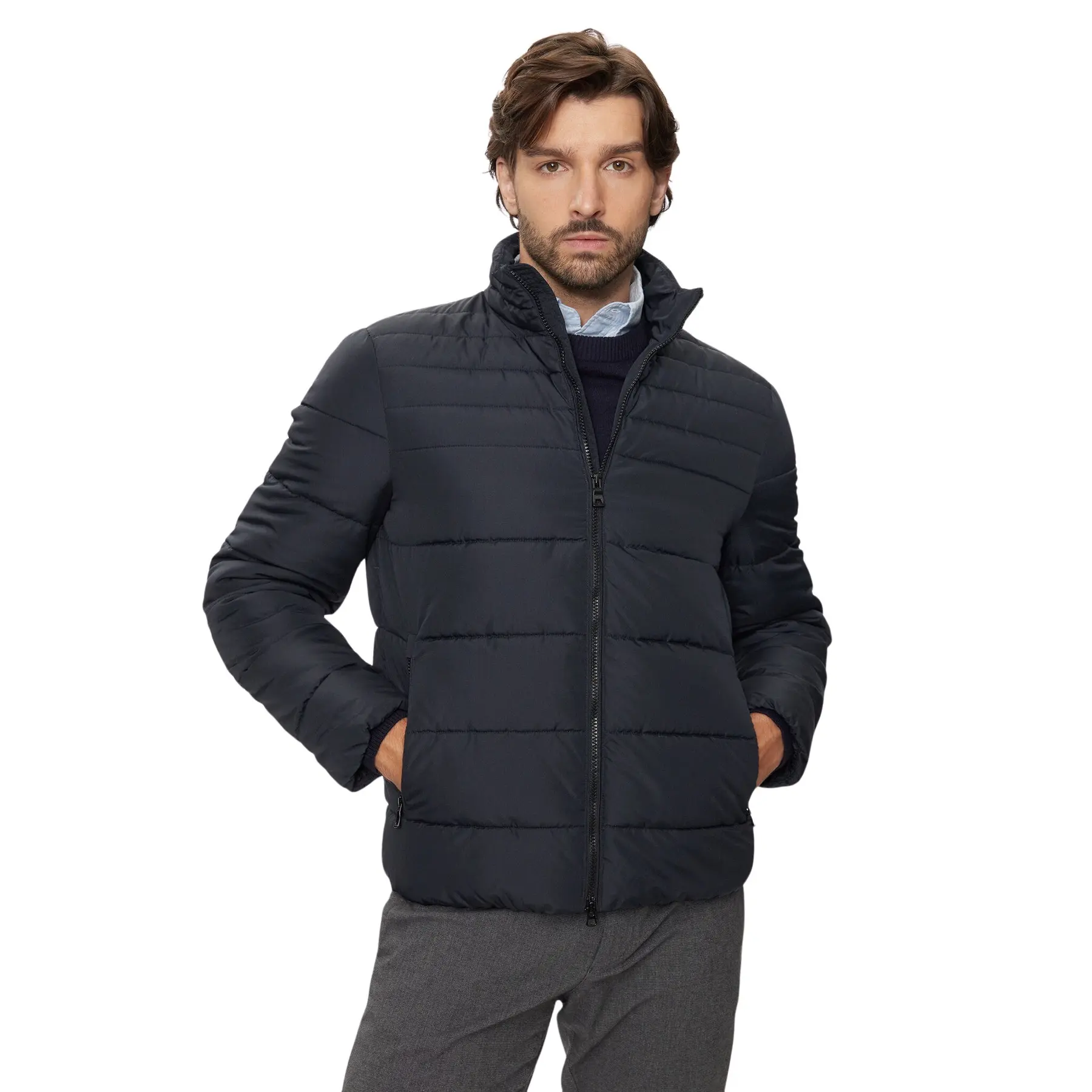 Piumino con zip Geox Magnete