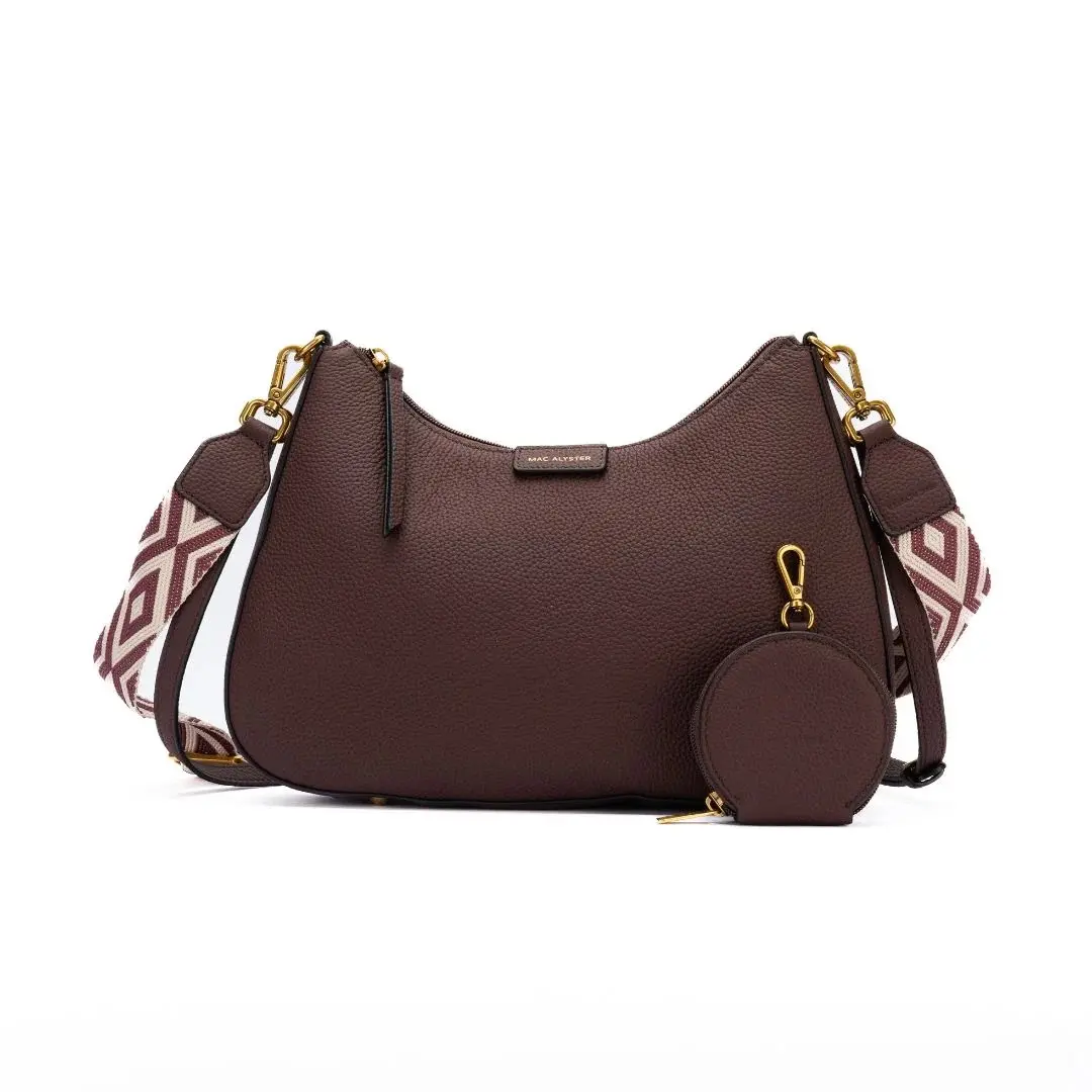 Borsa a tracolla a mezzaluna donna Mac Alyster Giulia