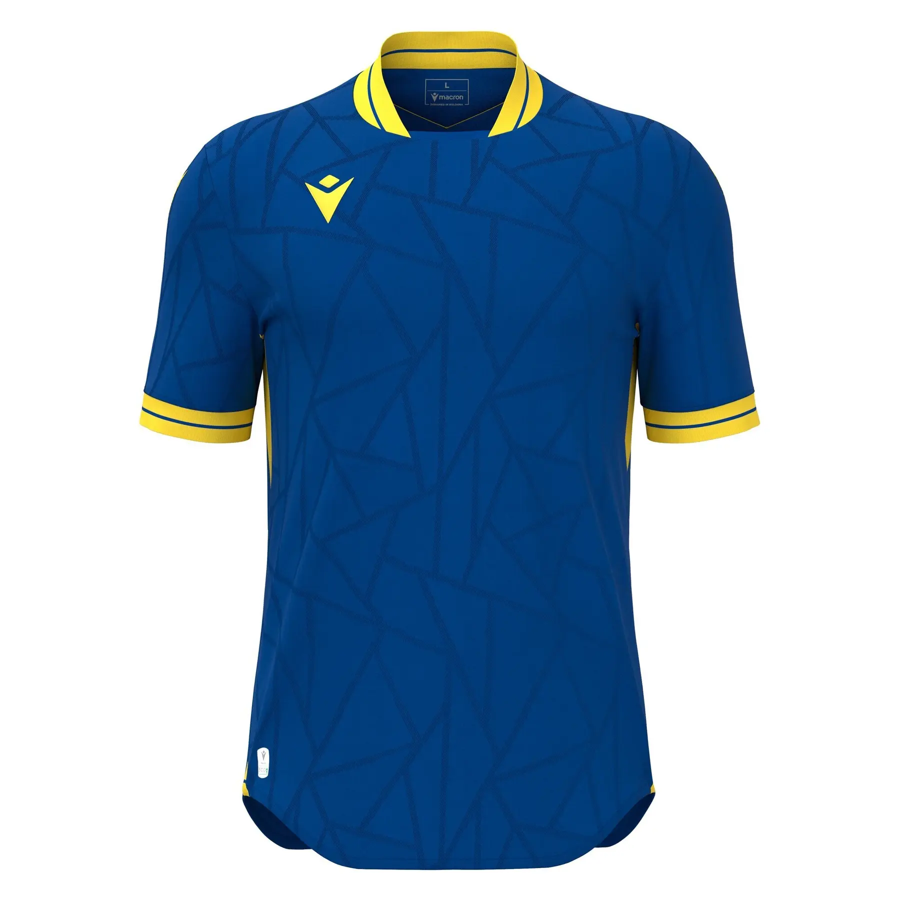 Macron Maillot Cerberus Eco Bleu 2XS