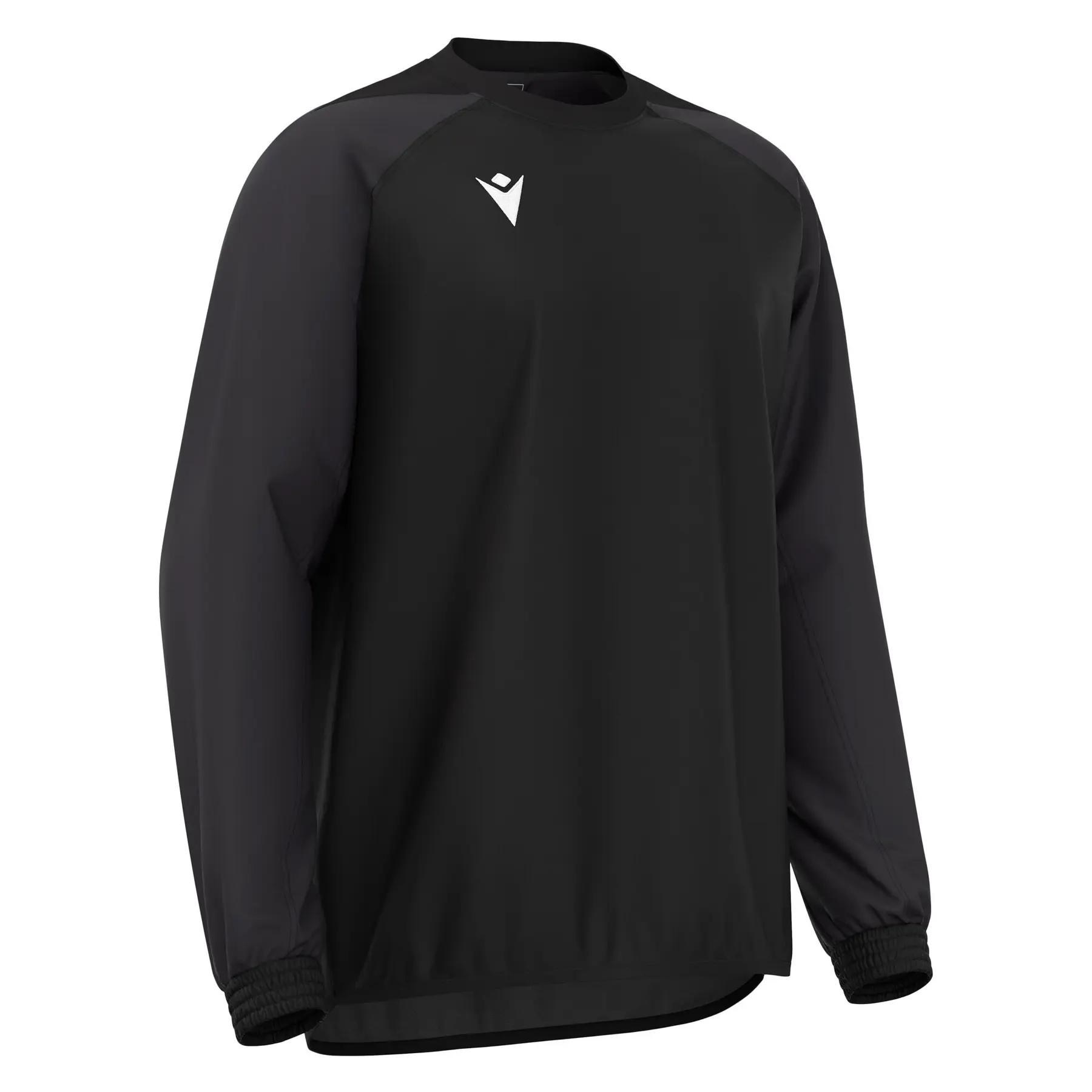 Macron Noir Maillot Manches Longues Skarn