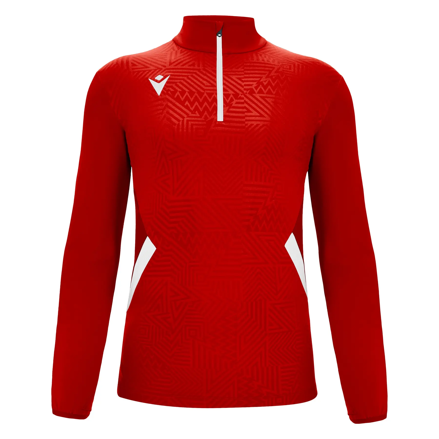 Macron Sweatshirt 1/4 Zip Fraser Rouge 3XS