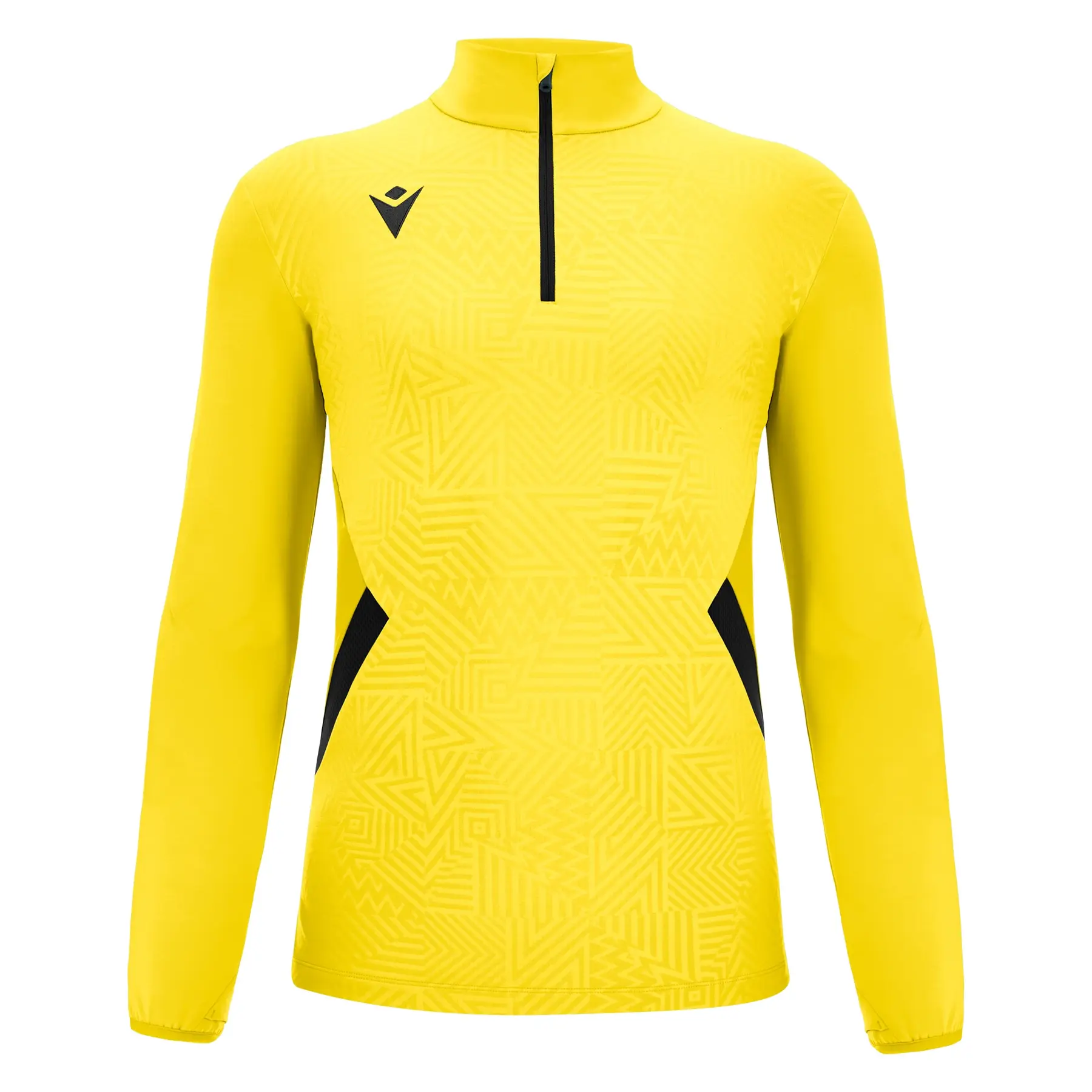 Macron Sweatshirt 1/4 Zip Fraser Jaune 2XS