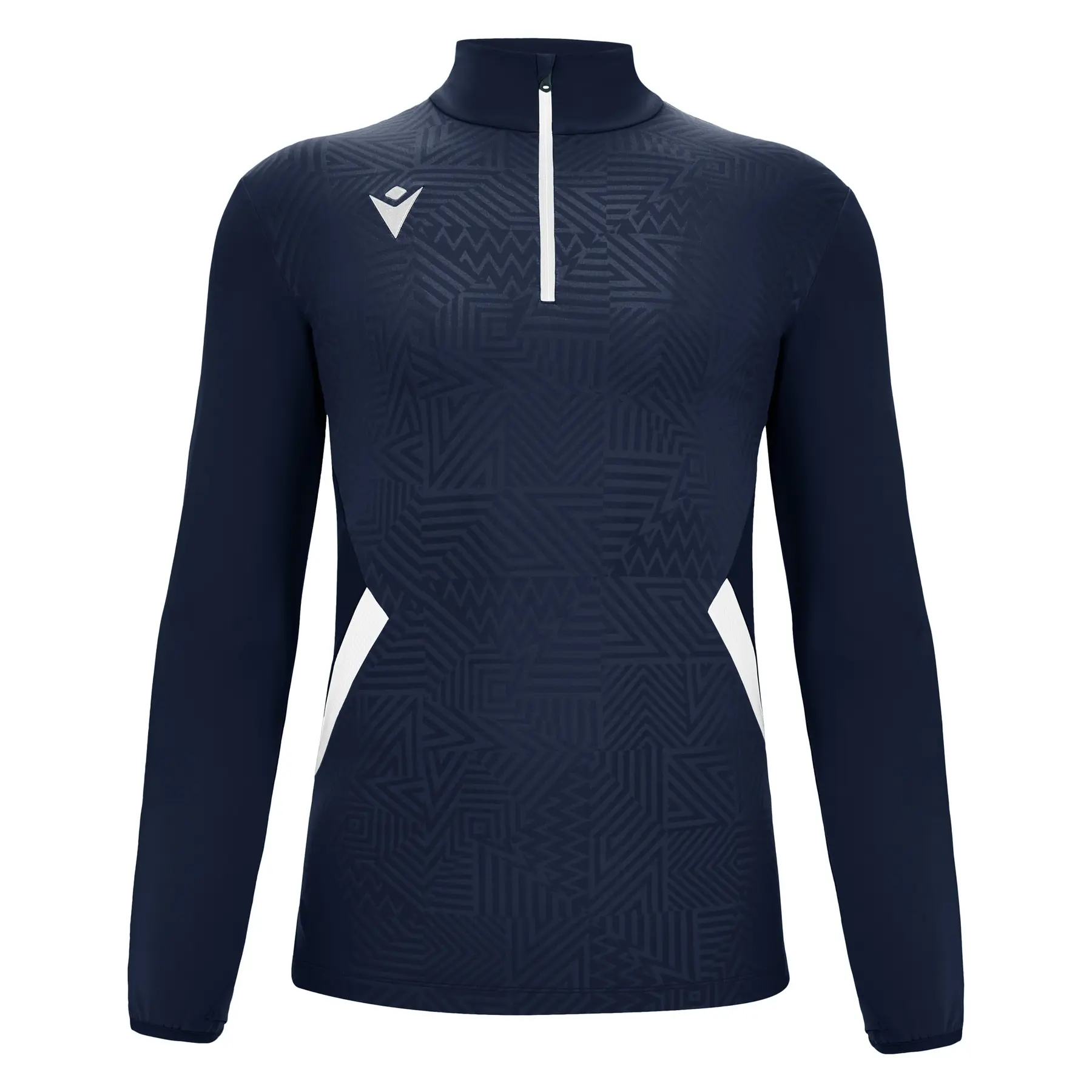 Macron Bleu Sweatshirt 1/4 Zip Fraser