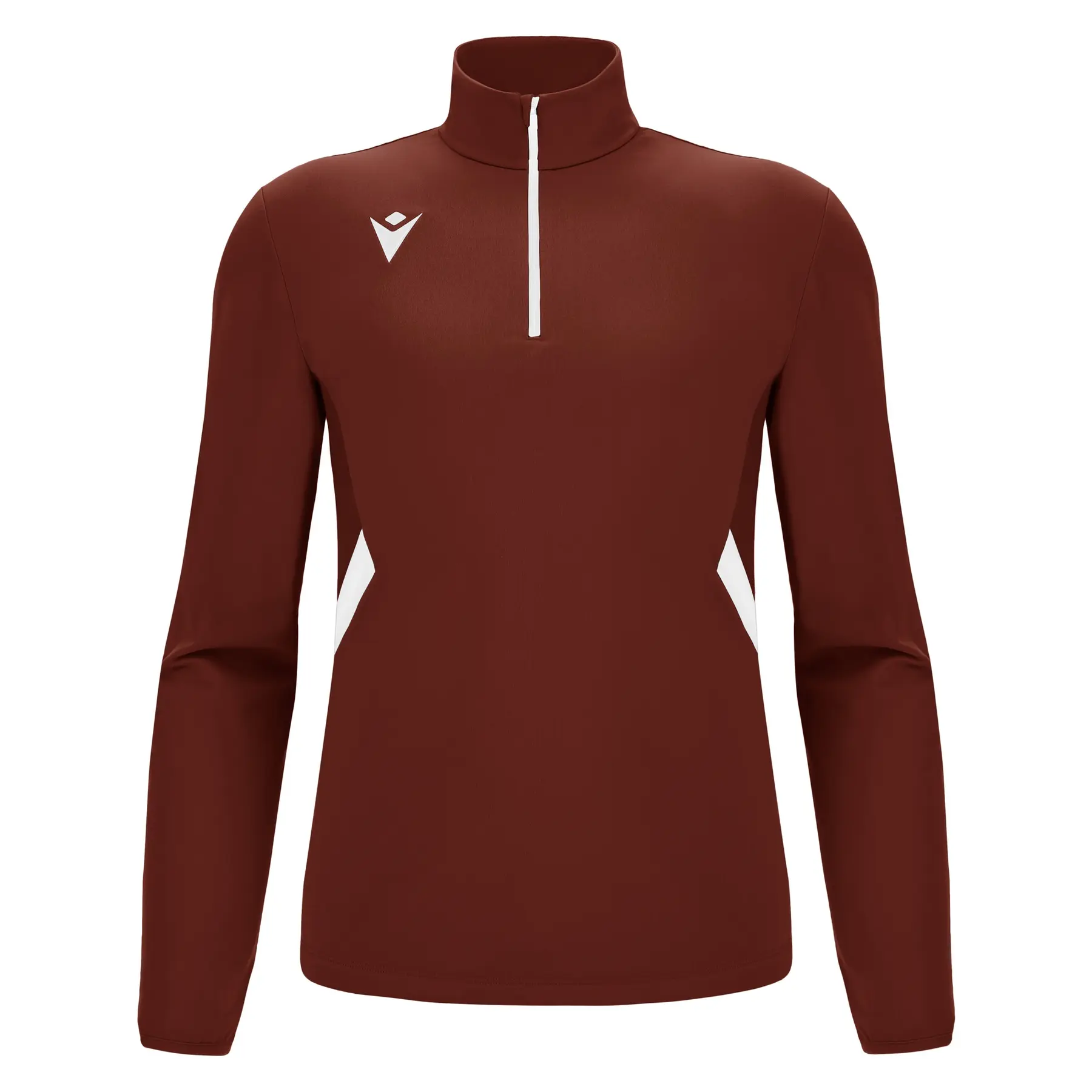 Macron Sweatshirt 1/4 Zip Piave Rouge Petit