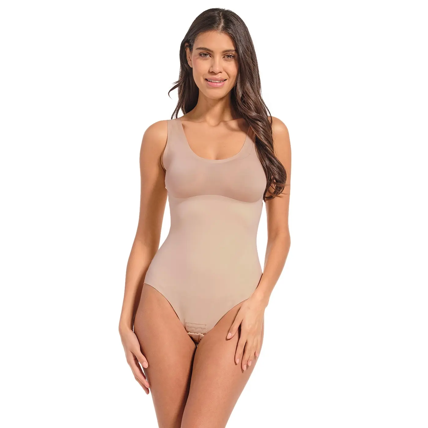 Magic Bodyfashion Damen Beige Straffender Body, Tone Your