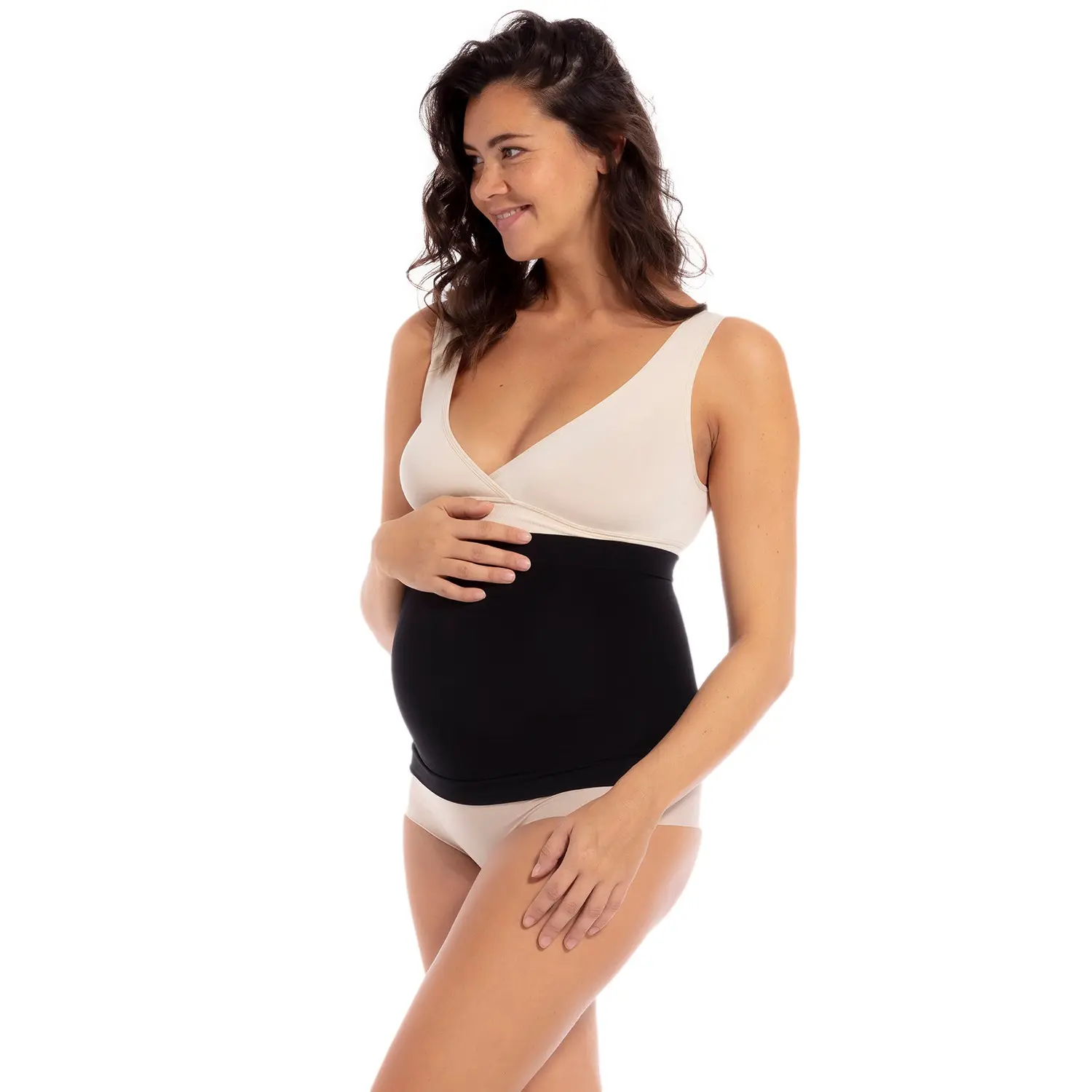 Draagbare zwangerschap ondersteuningsgordel vrouw Magic Bodyfashion Mama