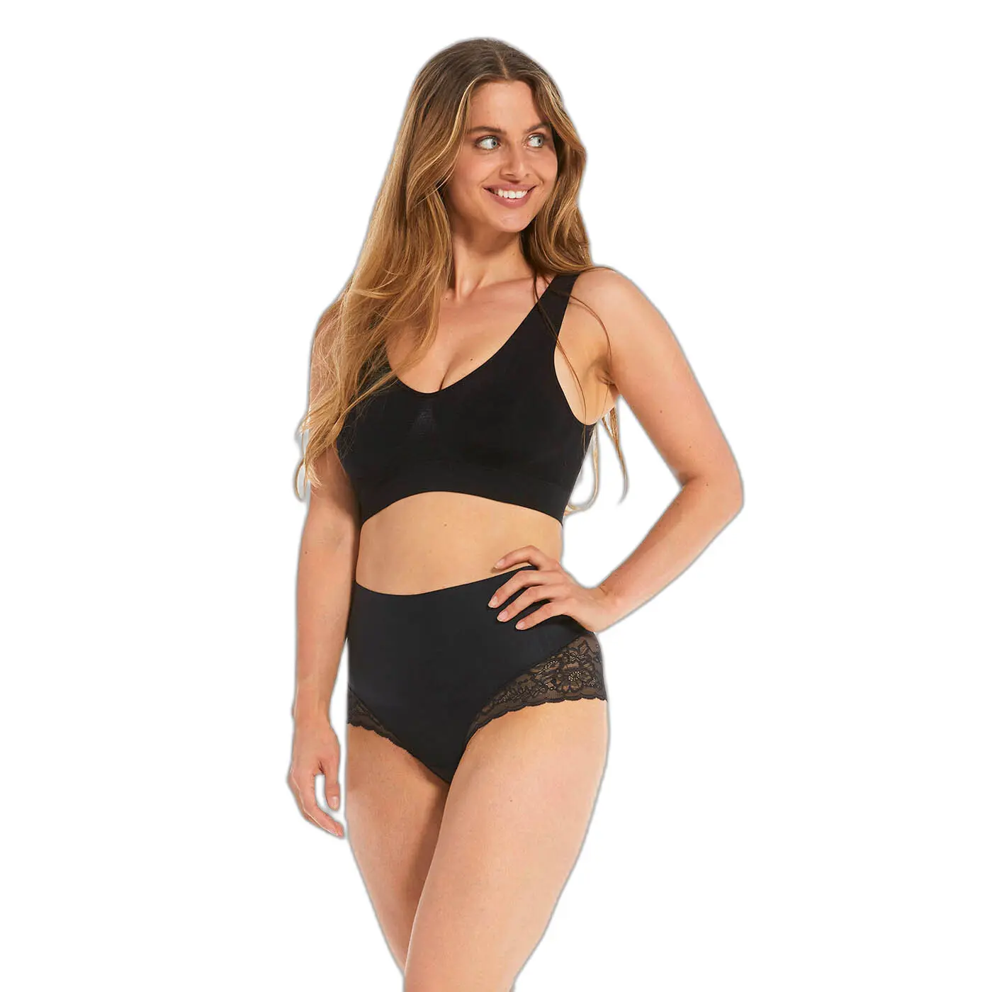 Gaine-culotte pancia piatta pizzo donna Magic Bodyfashion