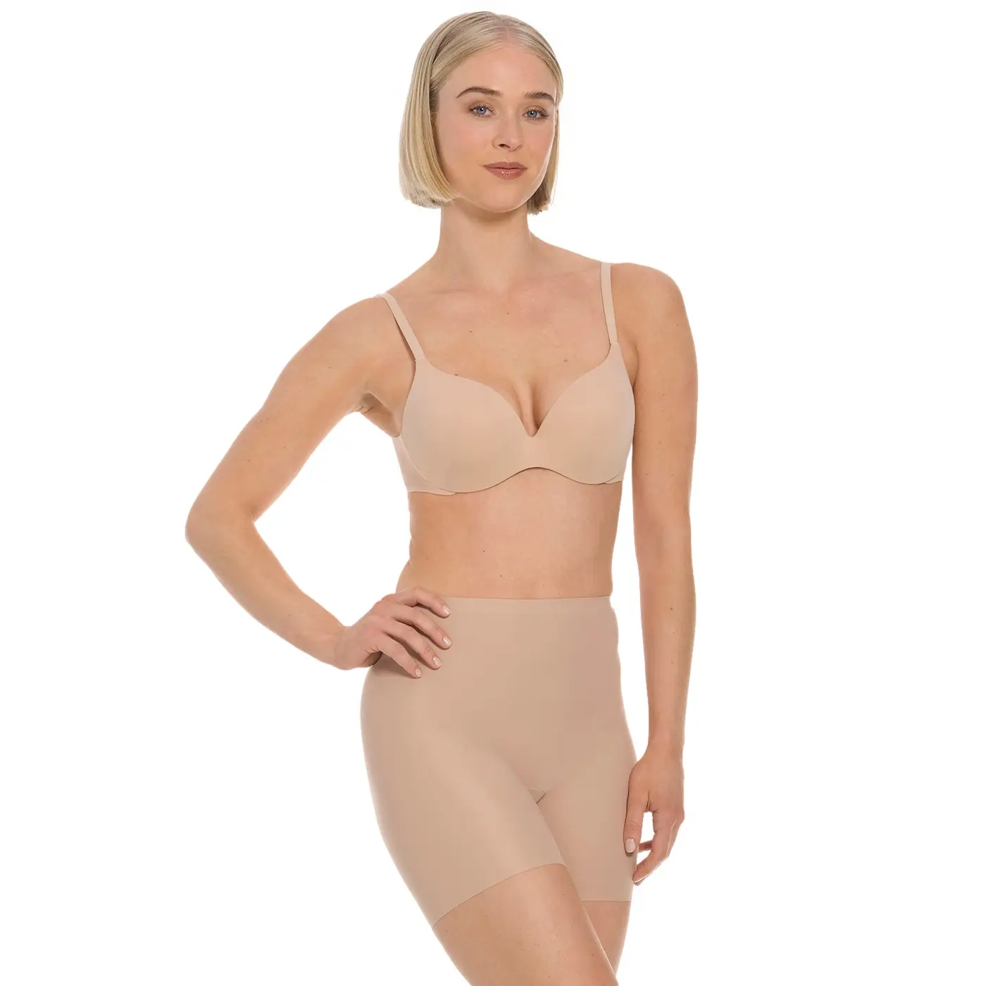 Magic Bodyfashion Women's Beige Long Shaping Briefs Everyday