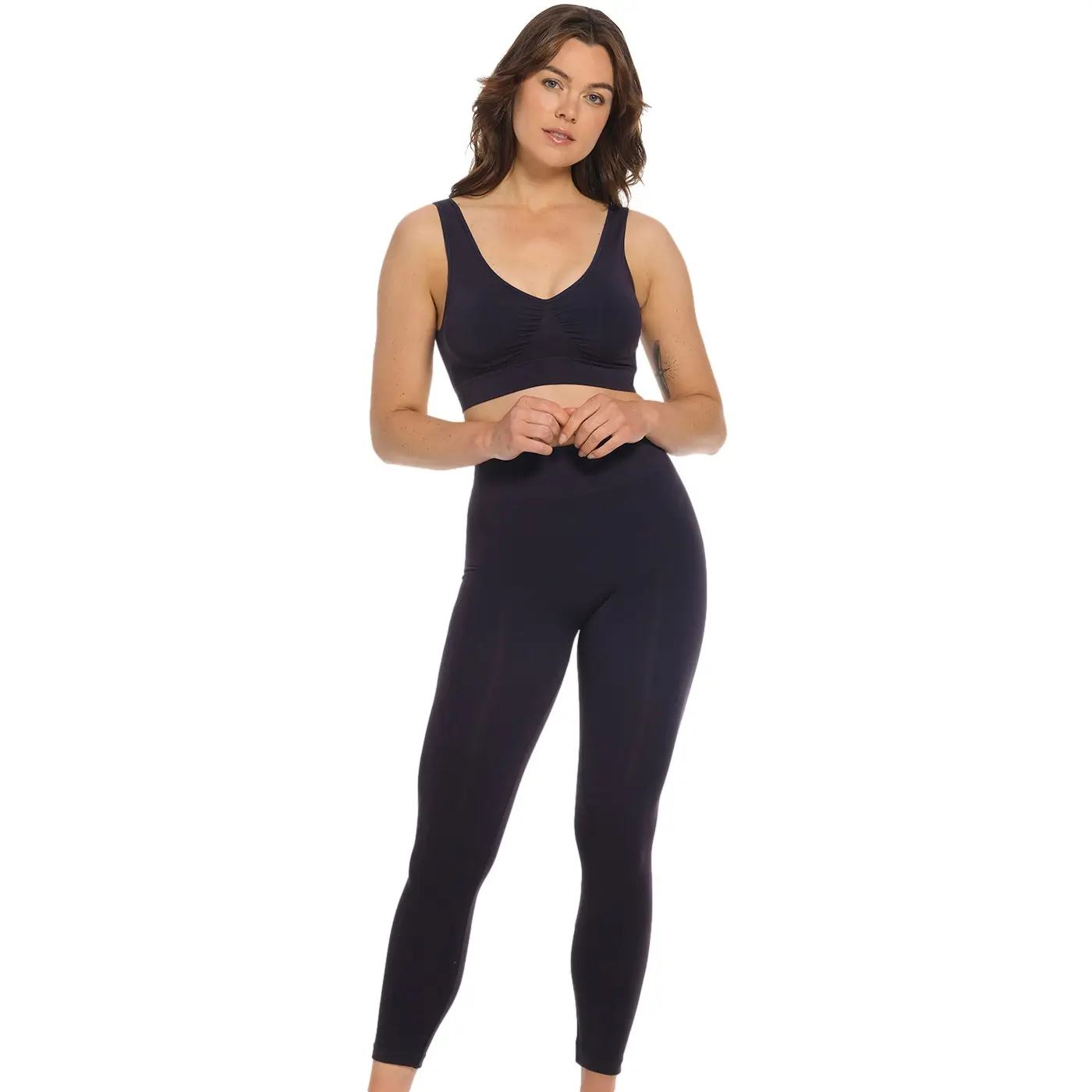 Magic Bodyfashion Damen Bleu Bamboo Leggings