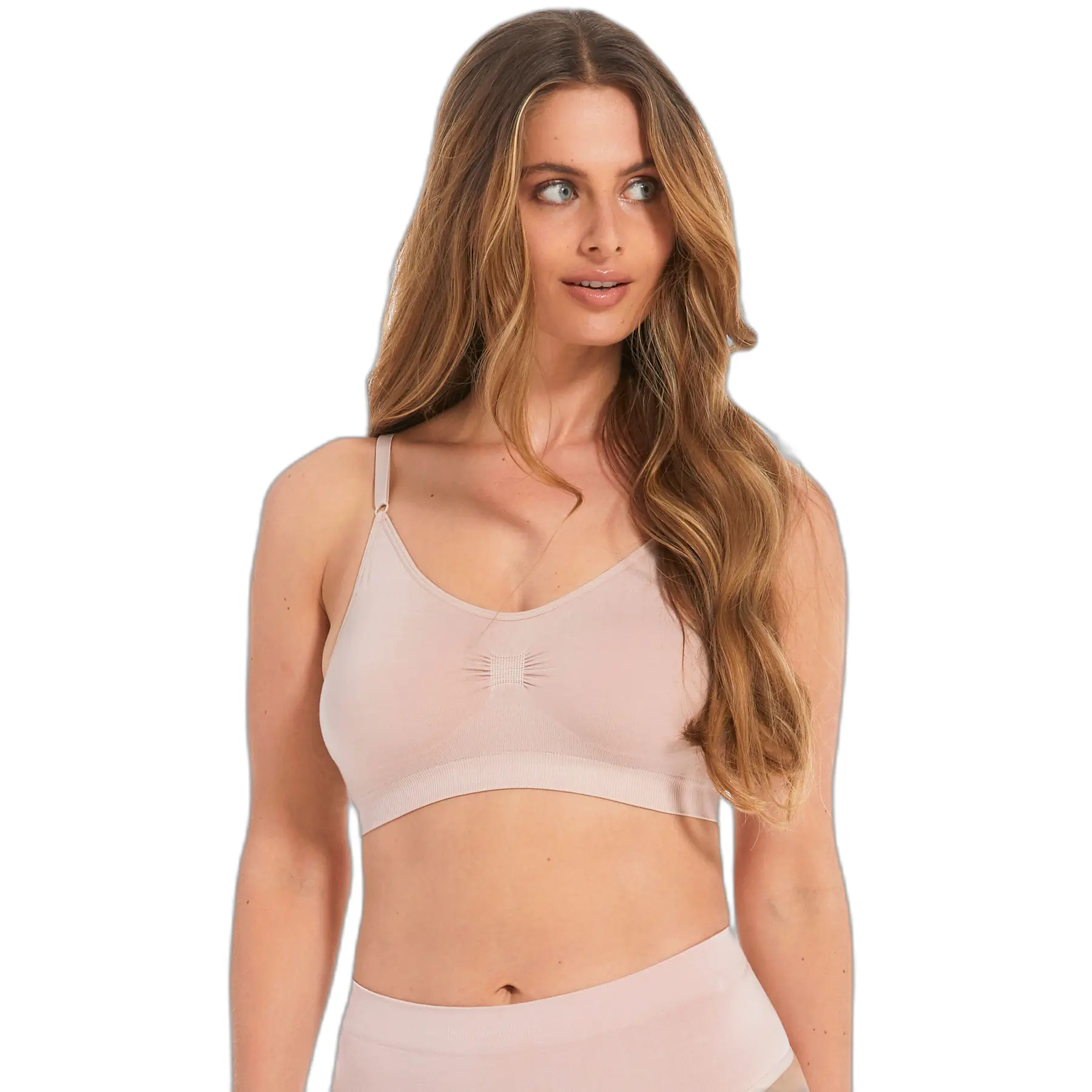 Reggiseno comfort bambù spalline spaghetti donna Magic Bodyfashion