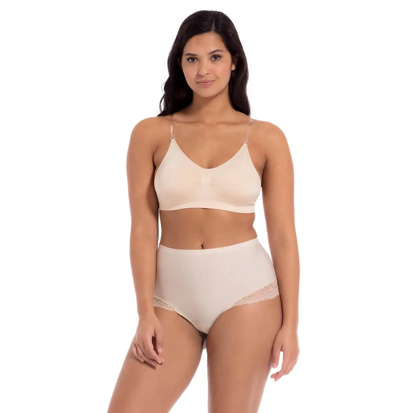 Pantaloni a vita alta in pizzo donna Magic Bodyfashion Dream