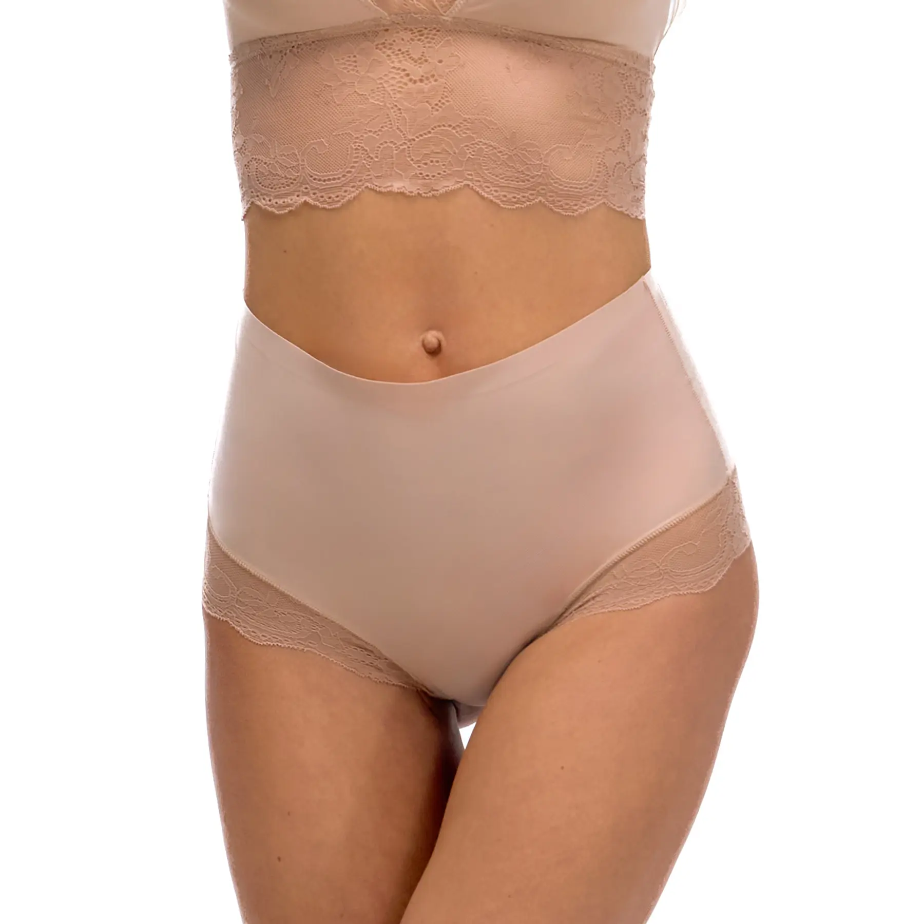 Pantaloni a vita alta in pizzo donna Magic Bodyfashion Dream