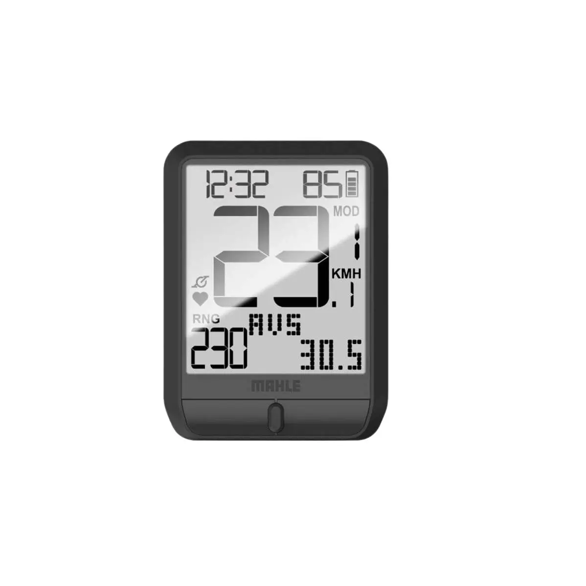Drahtlose 3-tasten-anzeige Ohne Halterung Pulsar One Lcd Ant+