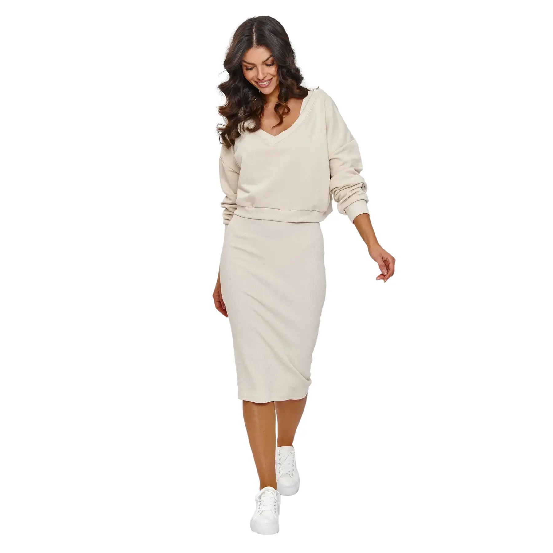 Damen Oberteil und Kleid Makadamia