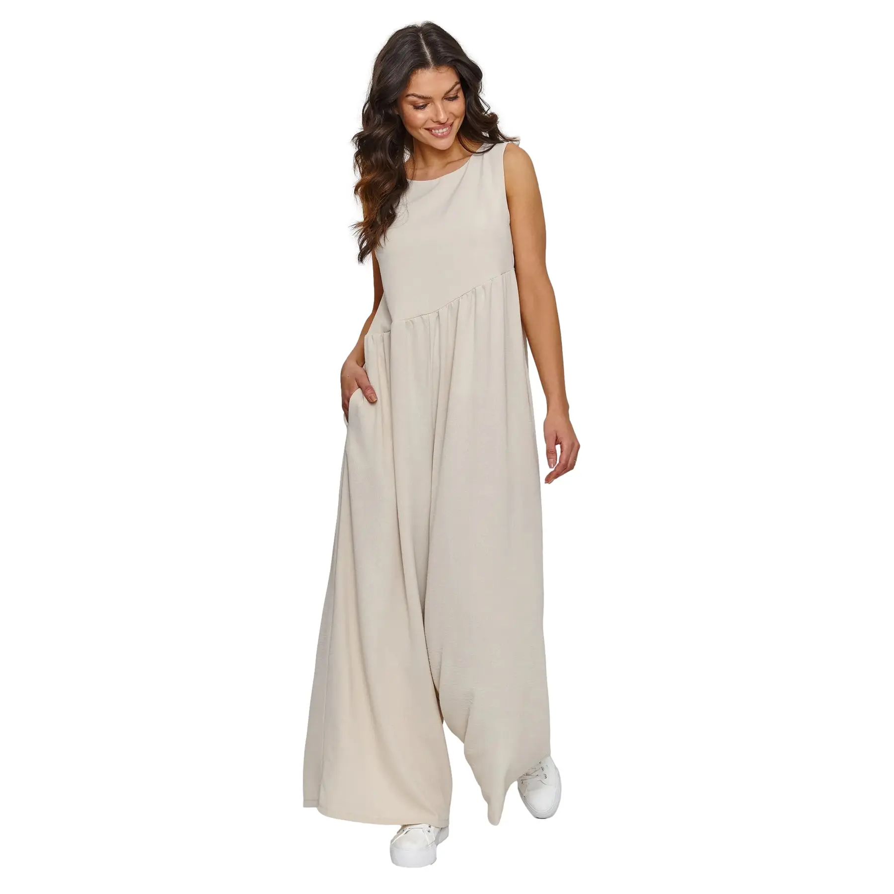 Jumpsuit Damen Makadamia