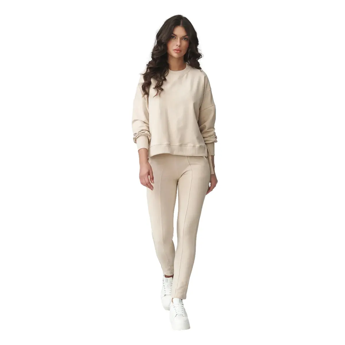 Completo felpa e pantaloni da jogging donna