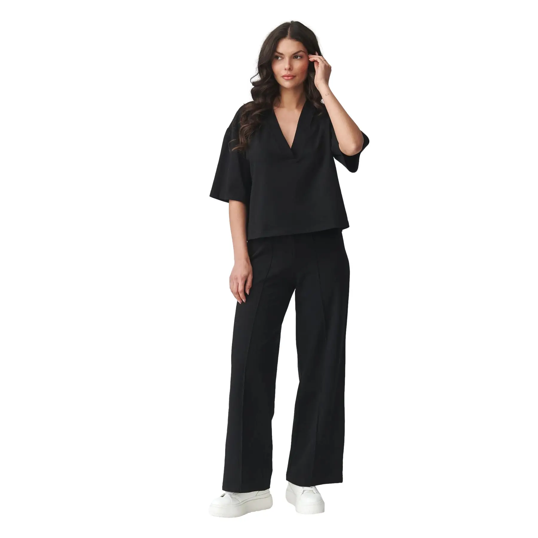 Completo blusa e pantaloni donna