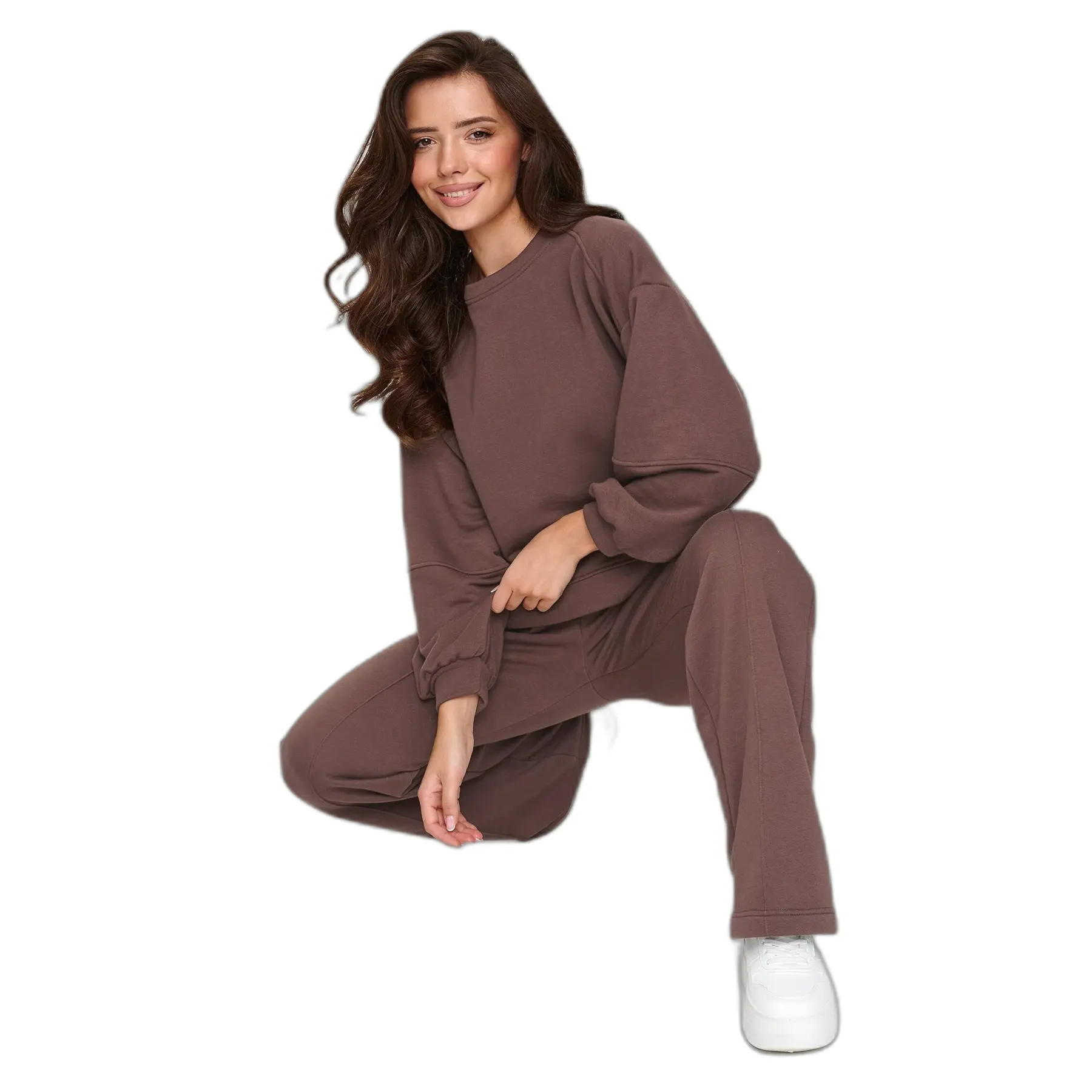 Completo da jogging a taglio ampio donna  M951