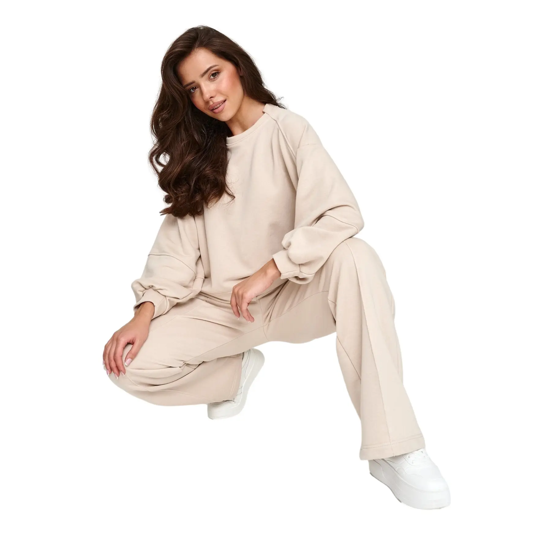 Completo da jogging a taglio ampio donna  M951
