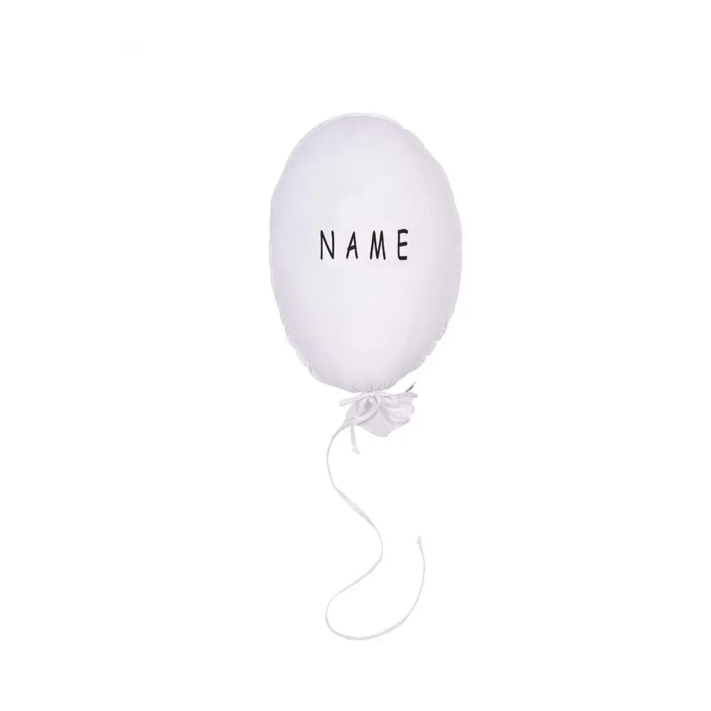 Personalisierte ecru Ballonkissen Malomi Kids