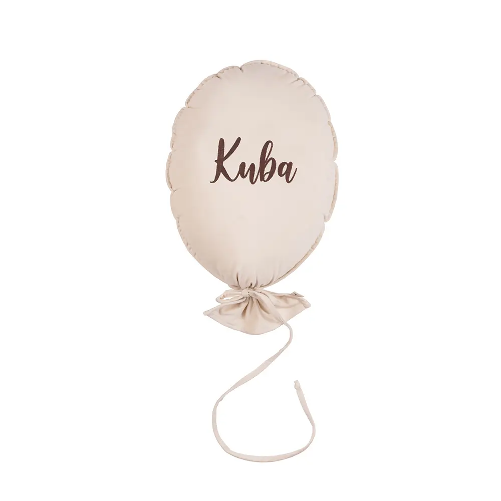 Personalisierbares Deluxe-Vanillecreme-Ballonkissen Malomi Kids