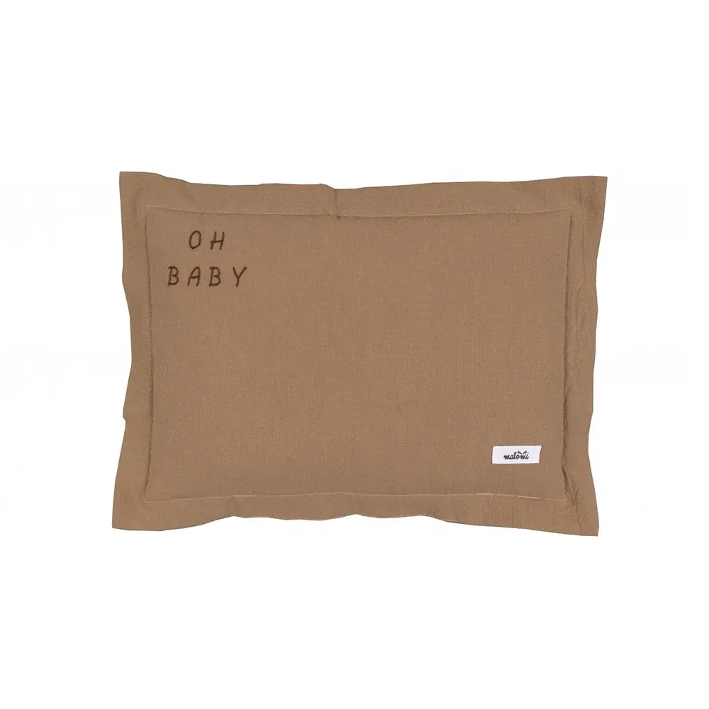 Kopfkissen aus gewaschener Baumwolle, Baby Malomi Kids Oh Baby
